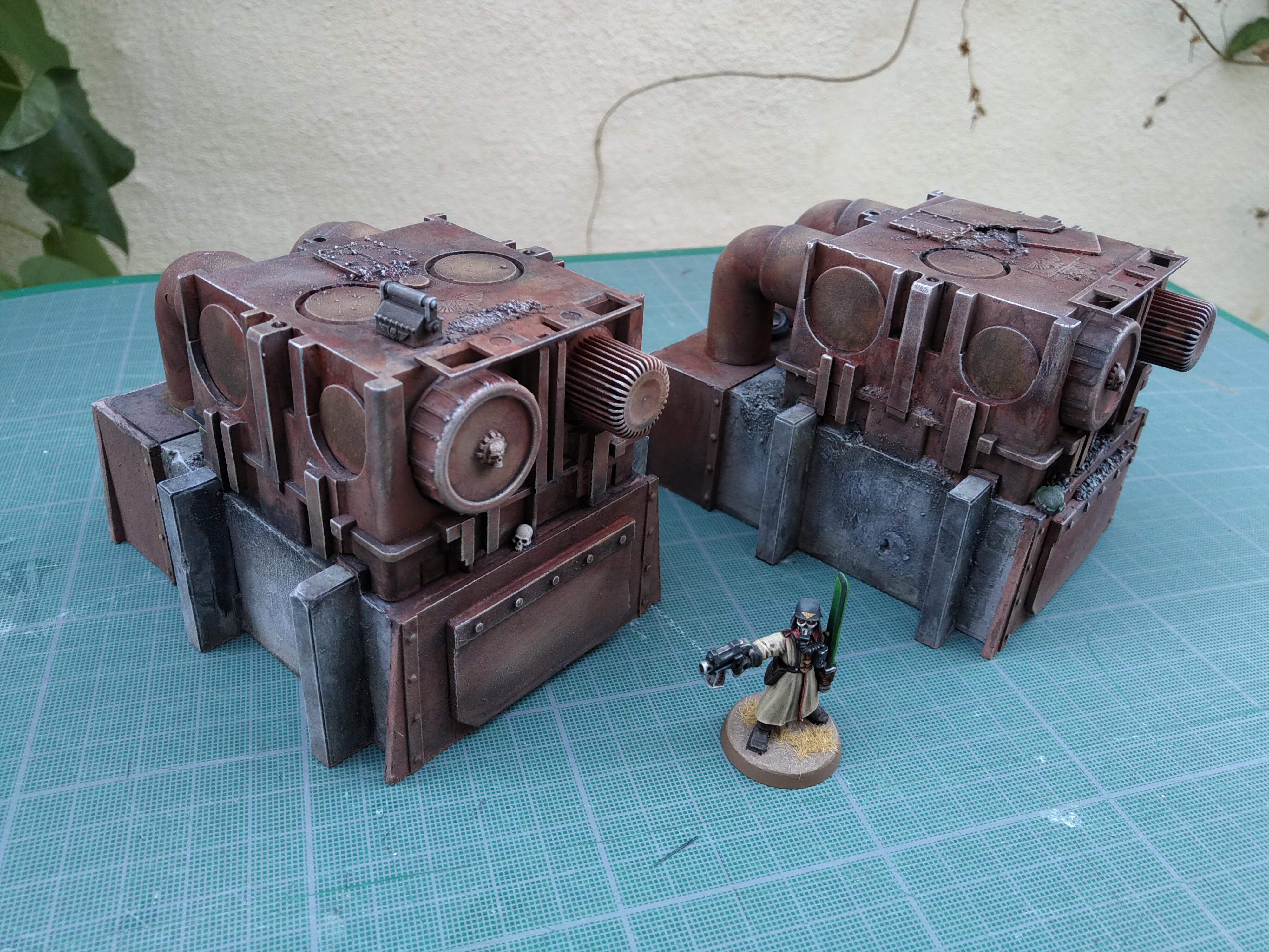City, Concrete, Rust, Terrain, Warhammer 40,000, Warhammer Fantasy