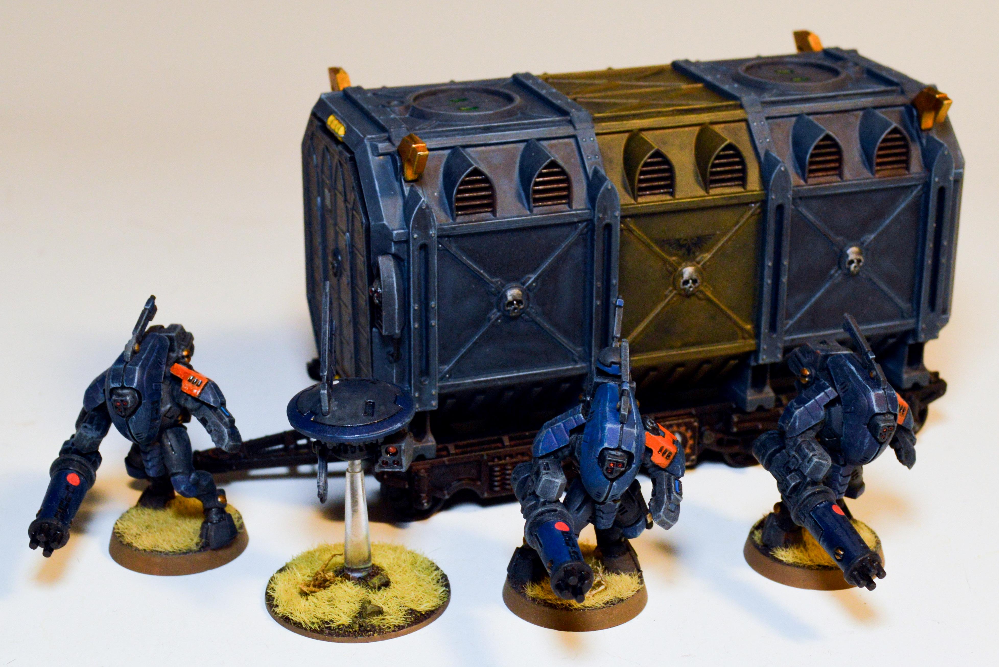 Tau, Xv25, XV25 Stealth Battlesuit Team 2
