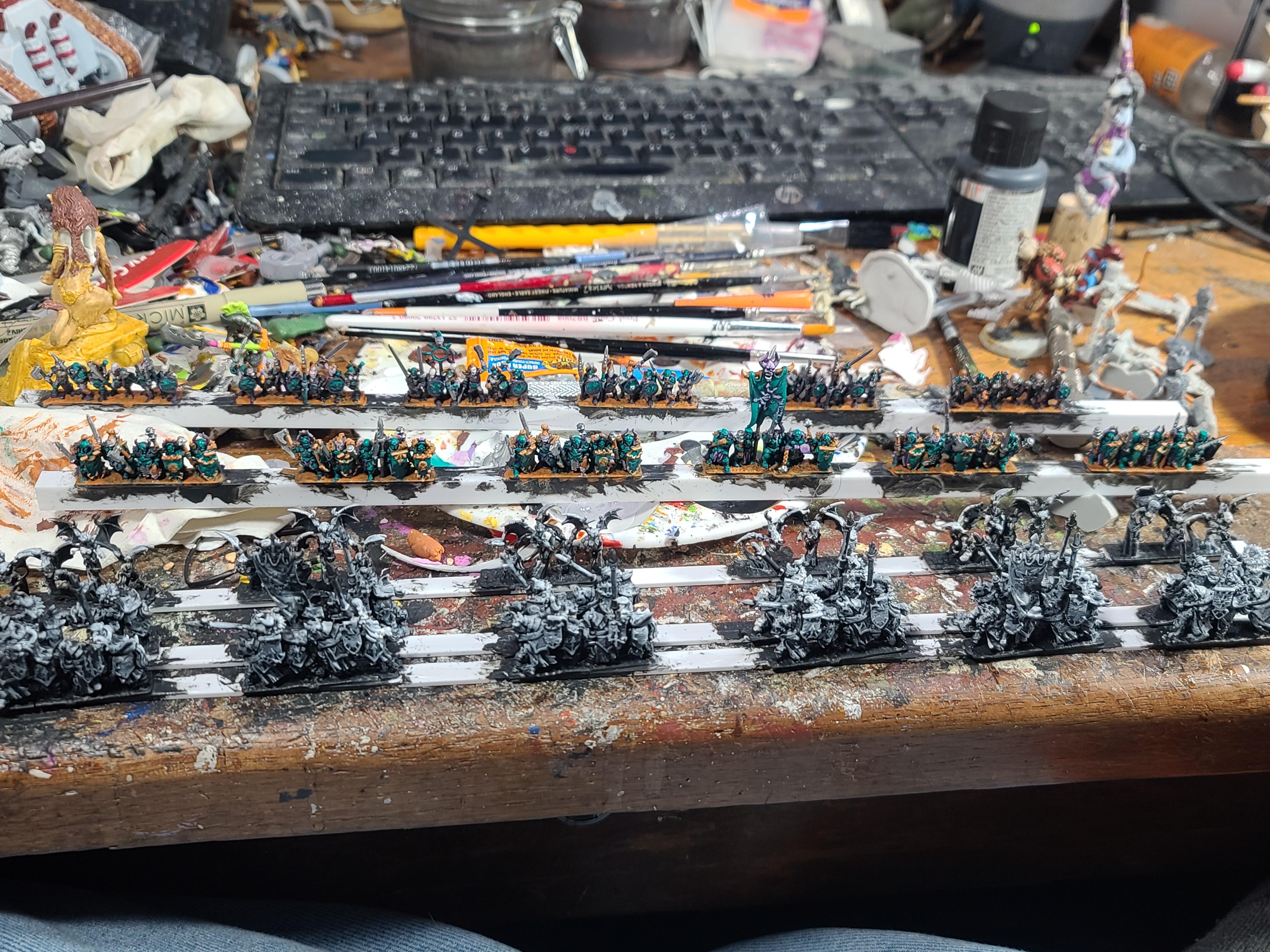 10mm, 3d Printed, Chaos, Forest Dragon, Marvelous Minipaints, Warmaster
