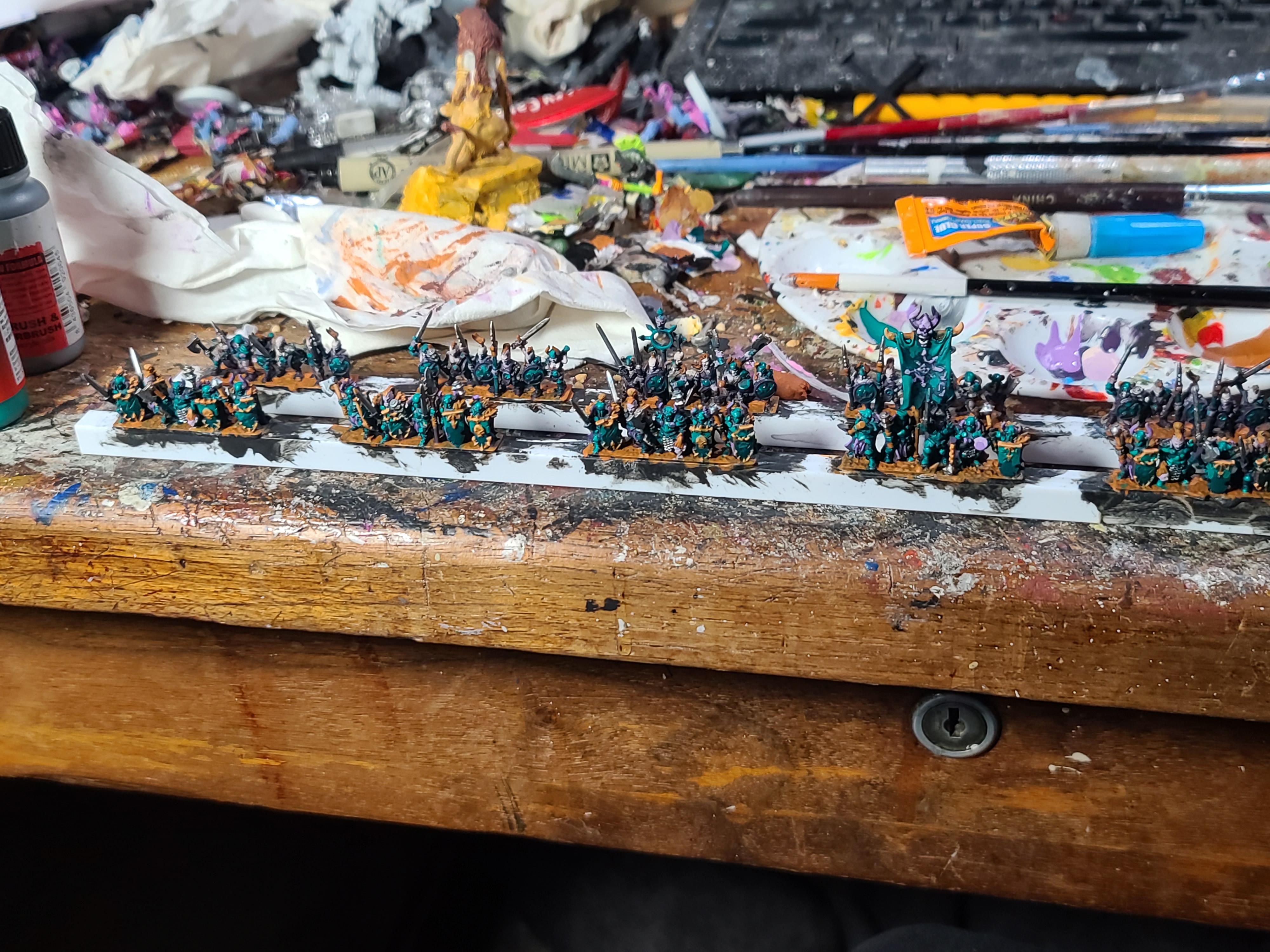 10mm, 3d Printed, Chaos, Forest Dragon, Marvelous Minipaints, Warmaster