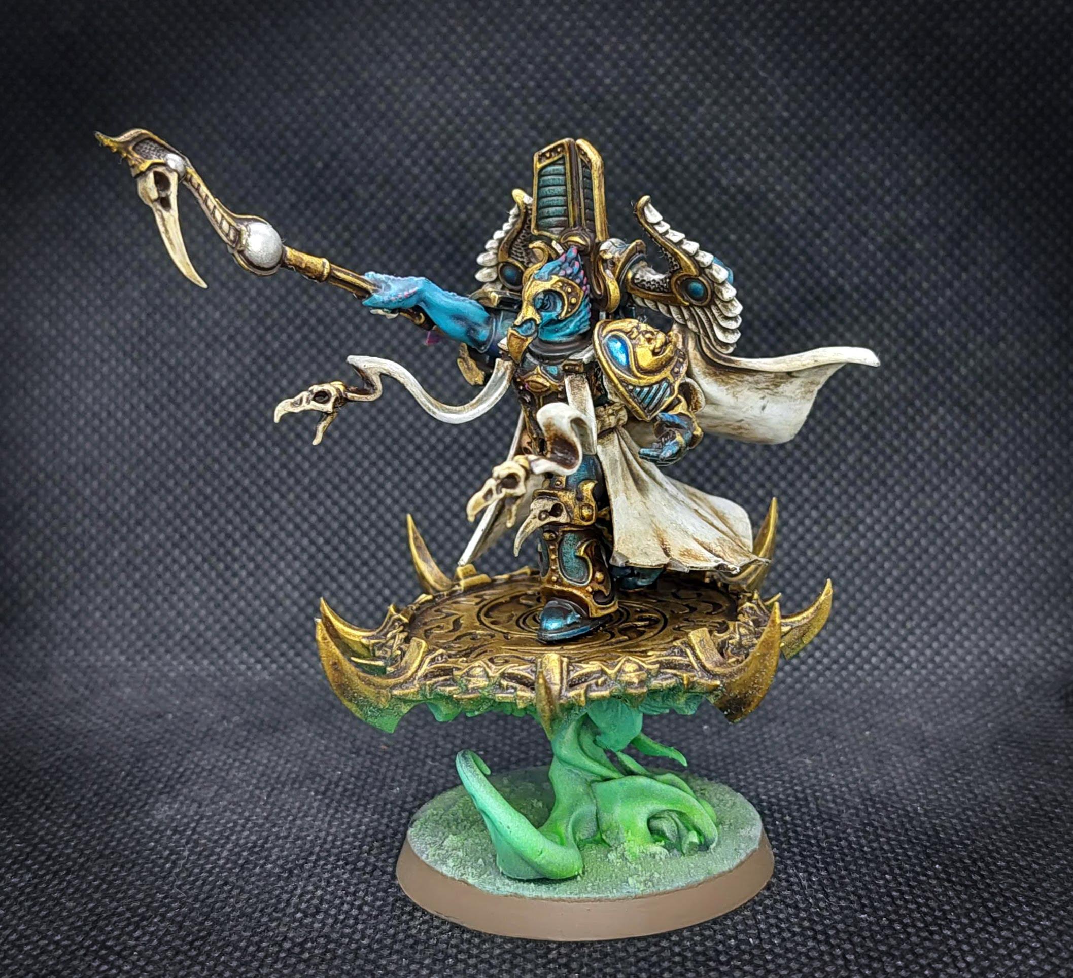 Chaos, Chaos Space Marines, Exalted Sorcerer, Thousand Sons, Tzeentch