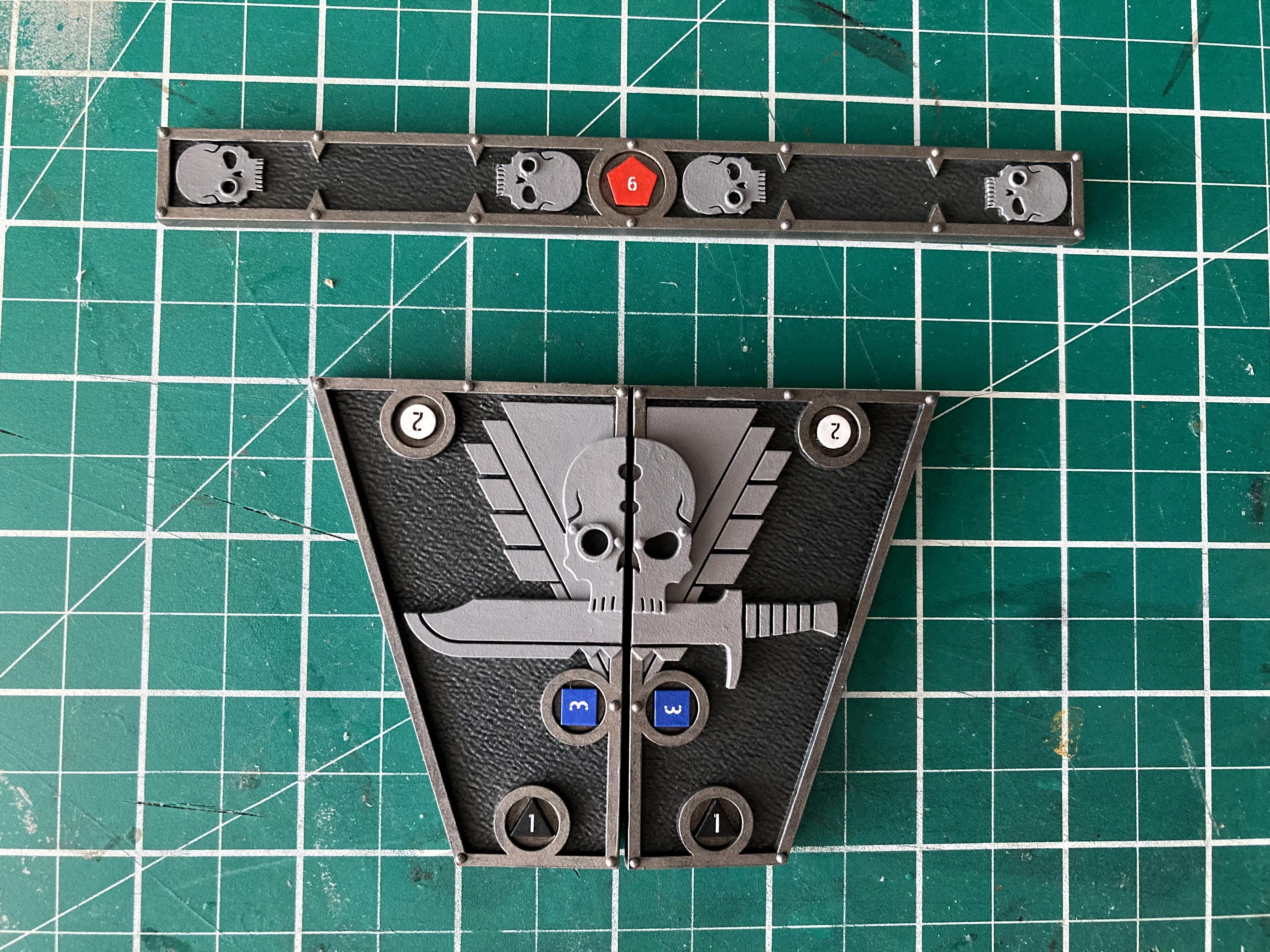 Gaming Aid, Kill Team, Ruler, Templates