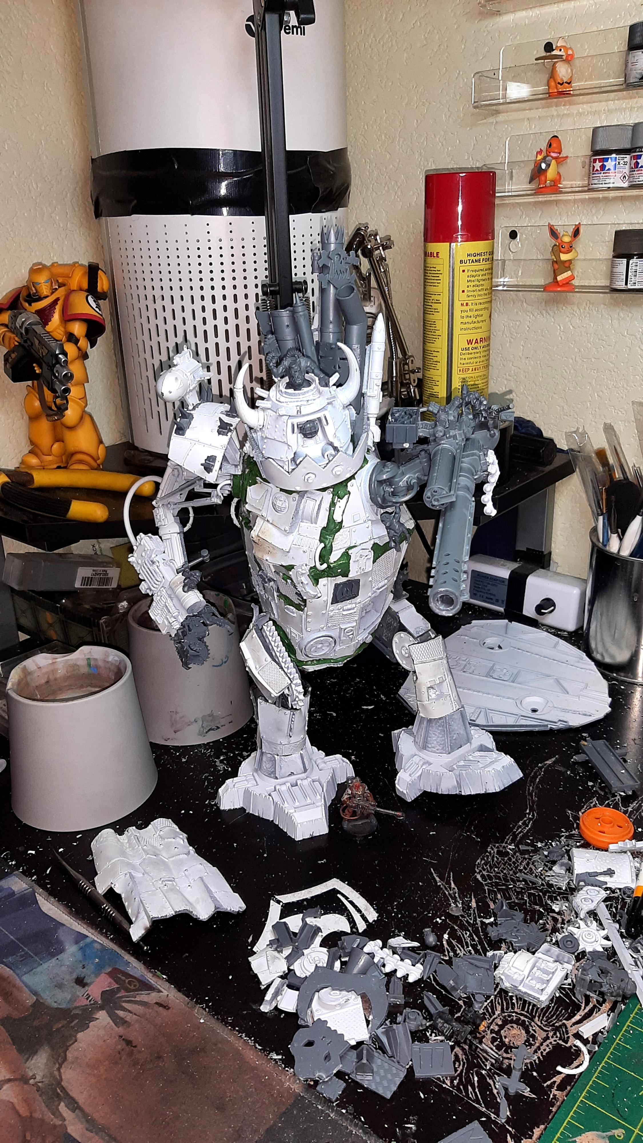 Custom, Kitbash, Orks, Stompa, Titan, Warhammer 40,000