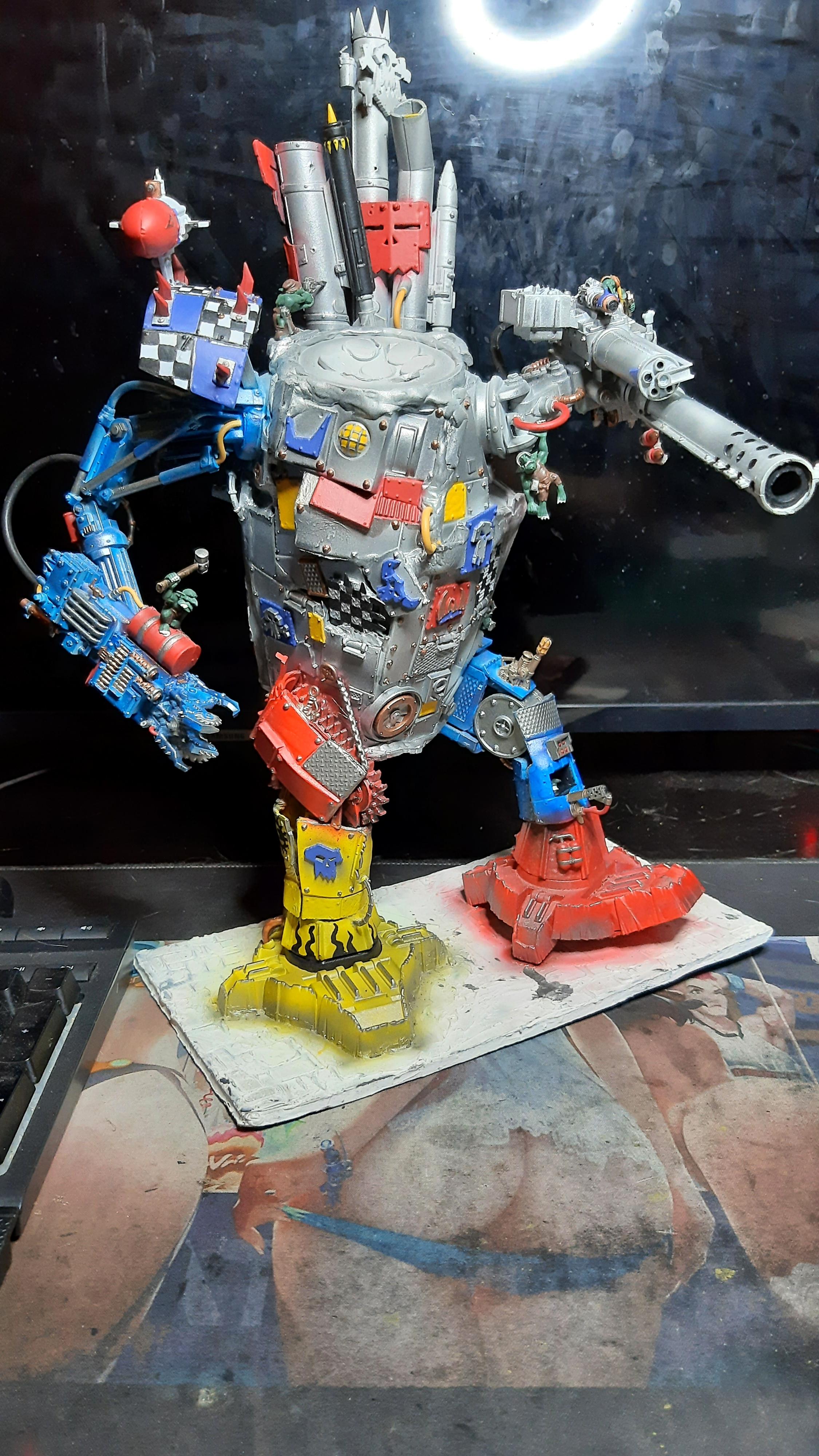 Custom, Kitbash, Orks, Stompa, Titan, Warhammer 40,000