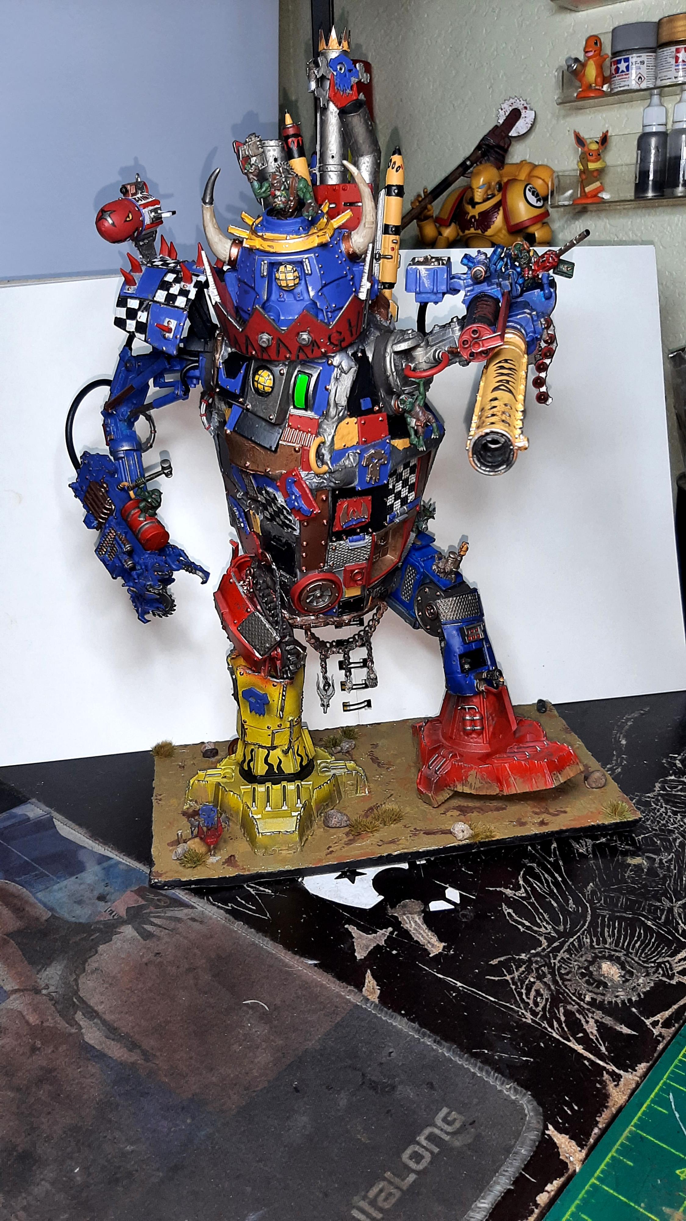 Custom, Kitbash, Orks, Stompa, Titan, Warhammer 40,000