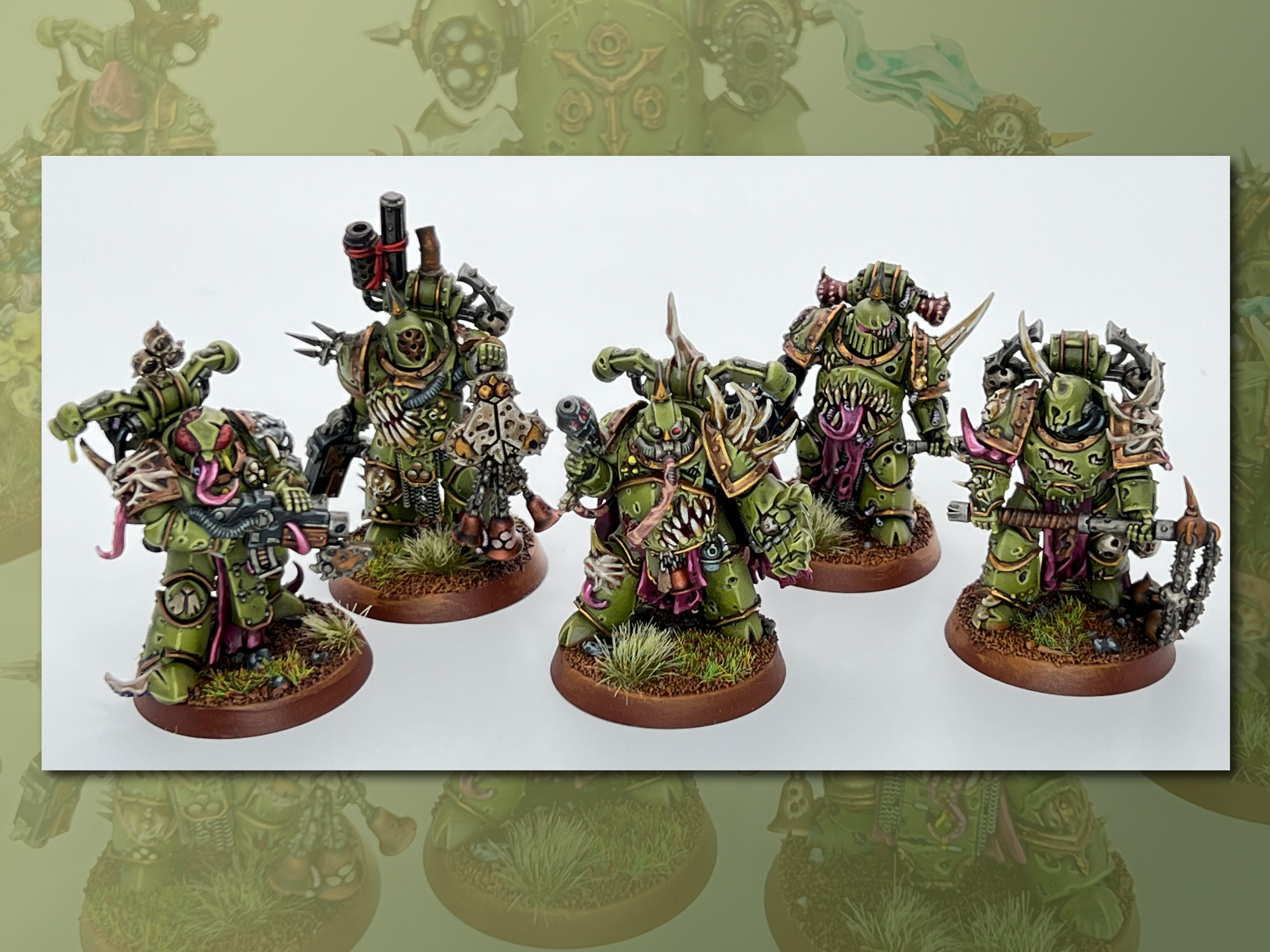 Chaos Space Marines, Death Guard, Heretic Astartes, Nurgle, Plague Marines, Warhammer 40,000