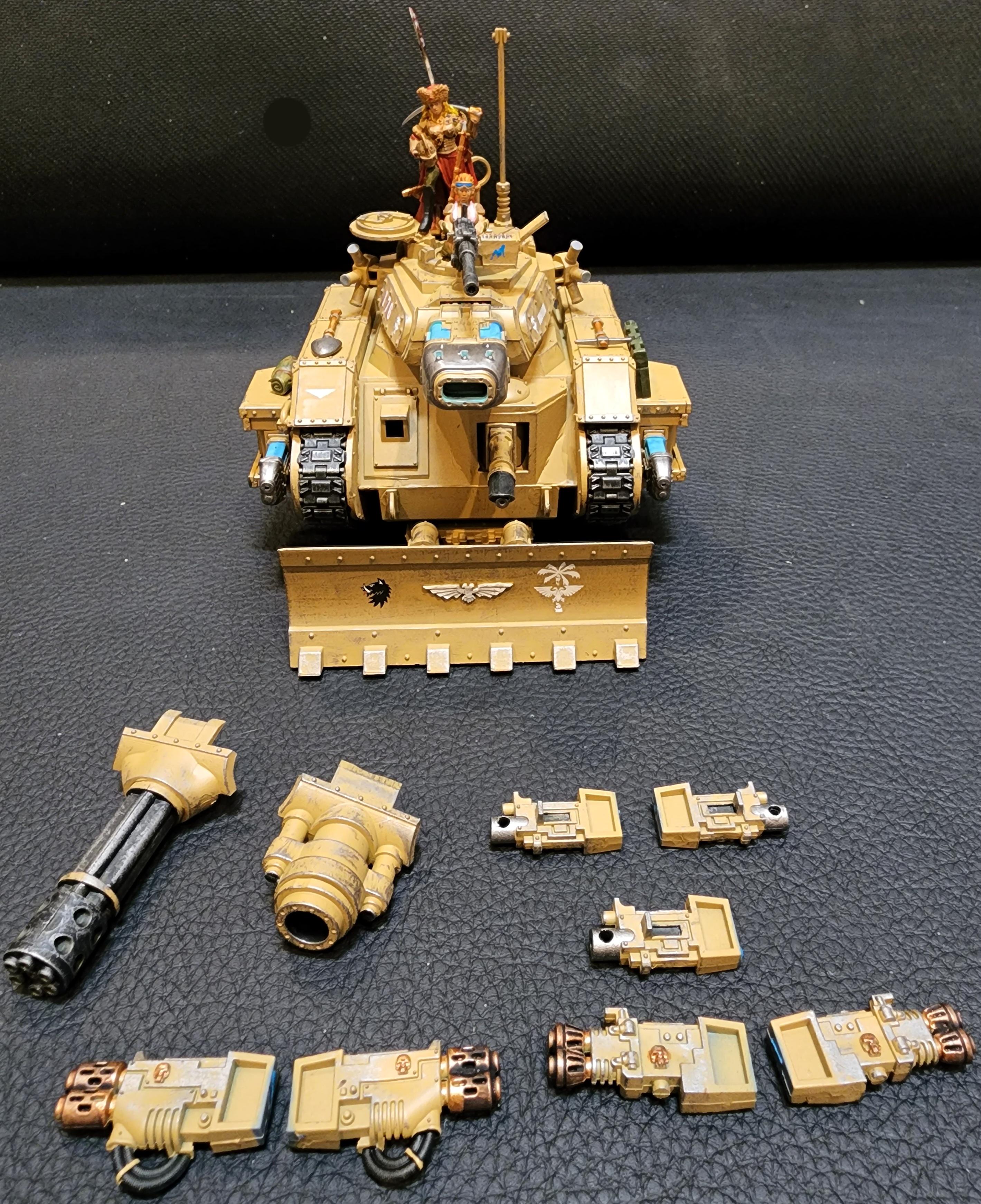 Afrika Korps, Dak, Imperial Guard, Leman Russ, Warhammer 40,000