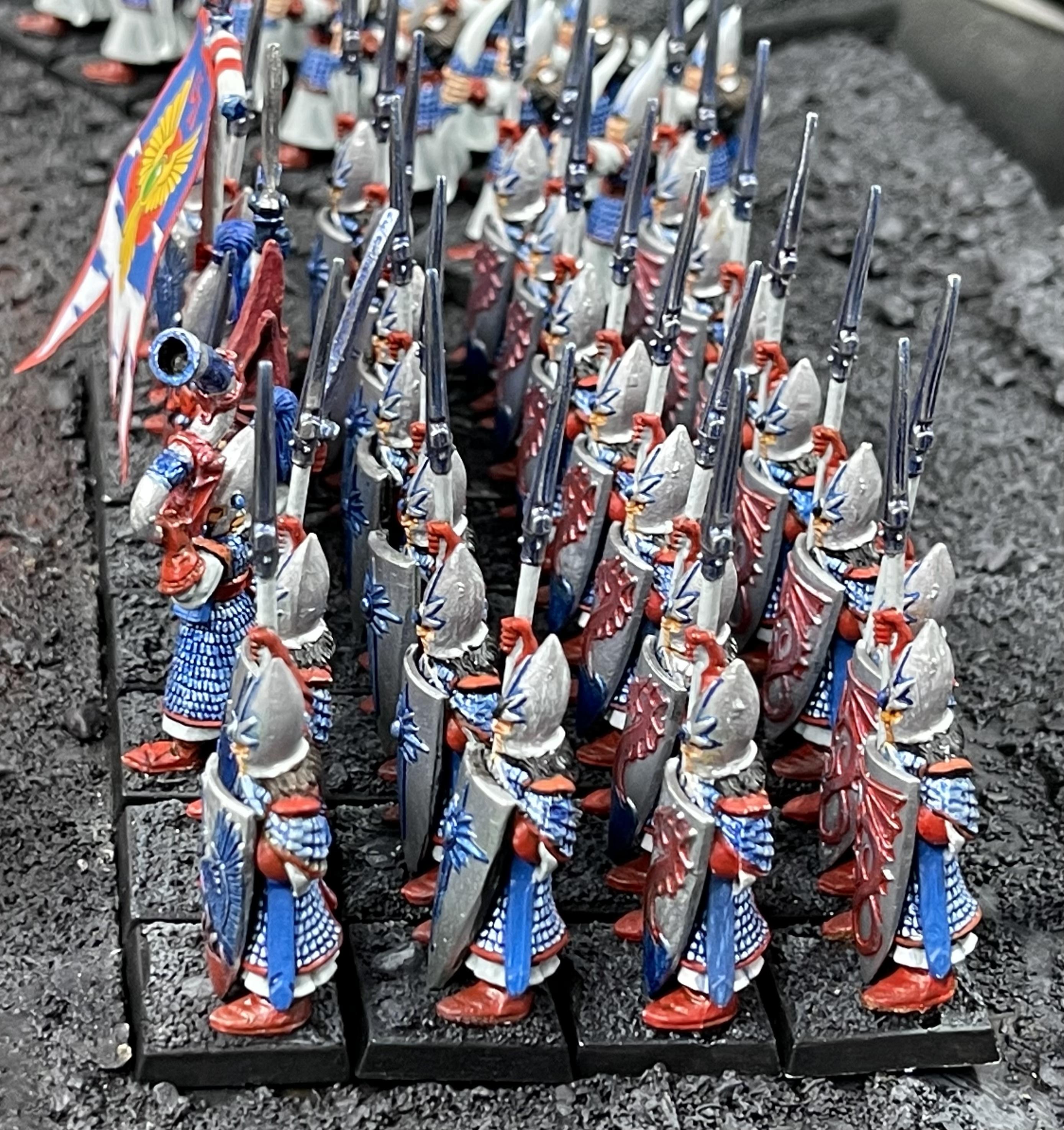 4th Edition, 5th Edition, High Elves, Spearmen, Warhammer Fantasy