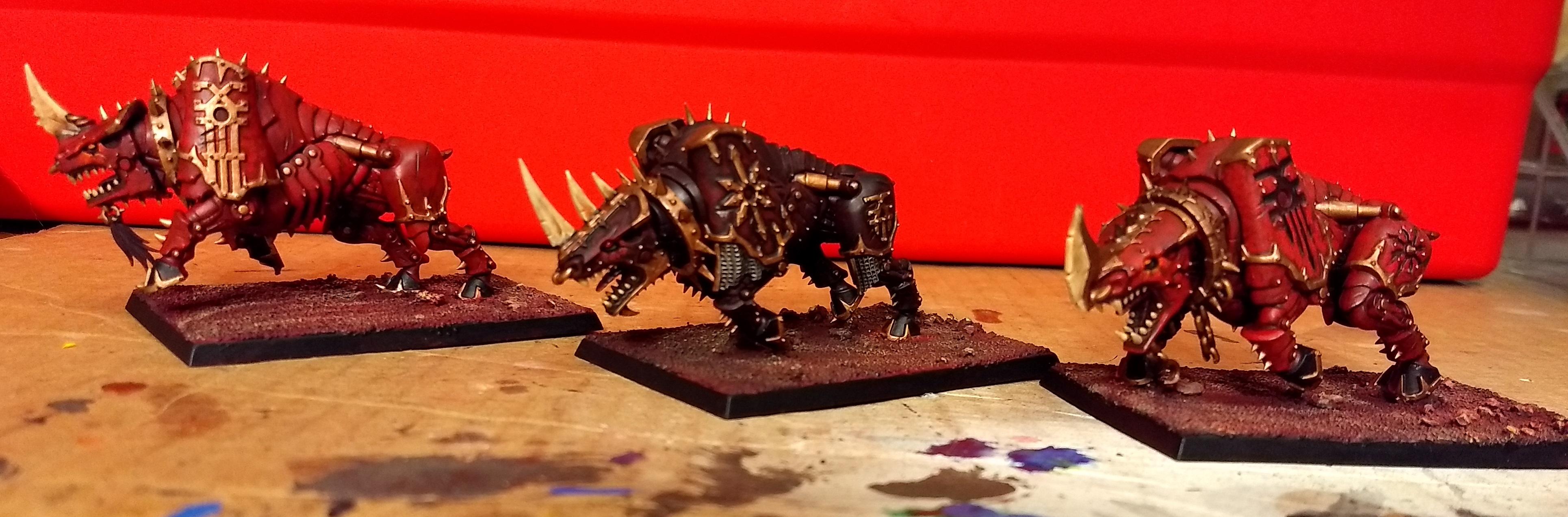 Khorne Juggernauts