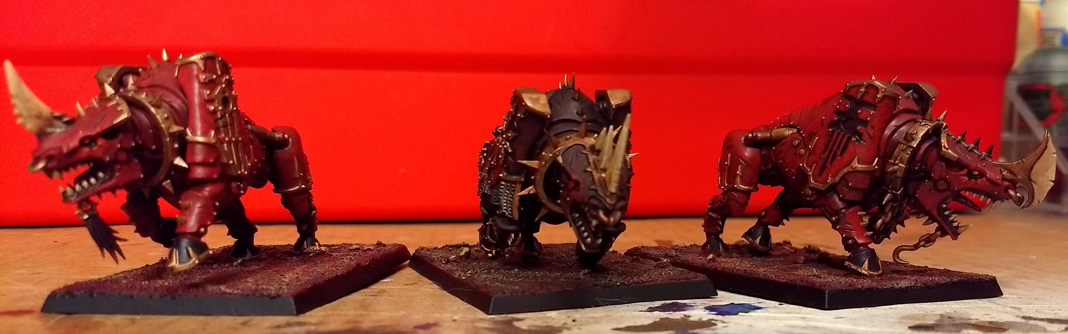 Khorne Juggernauts