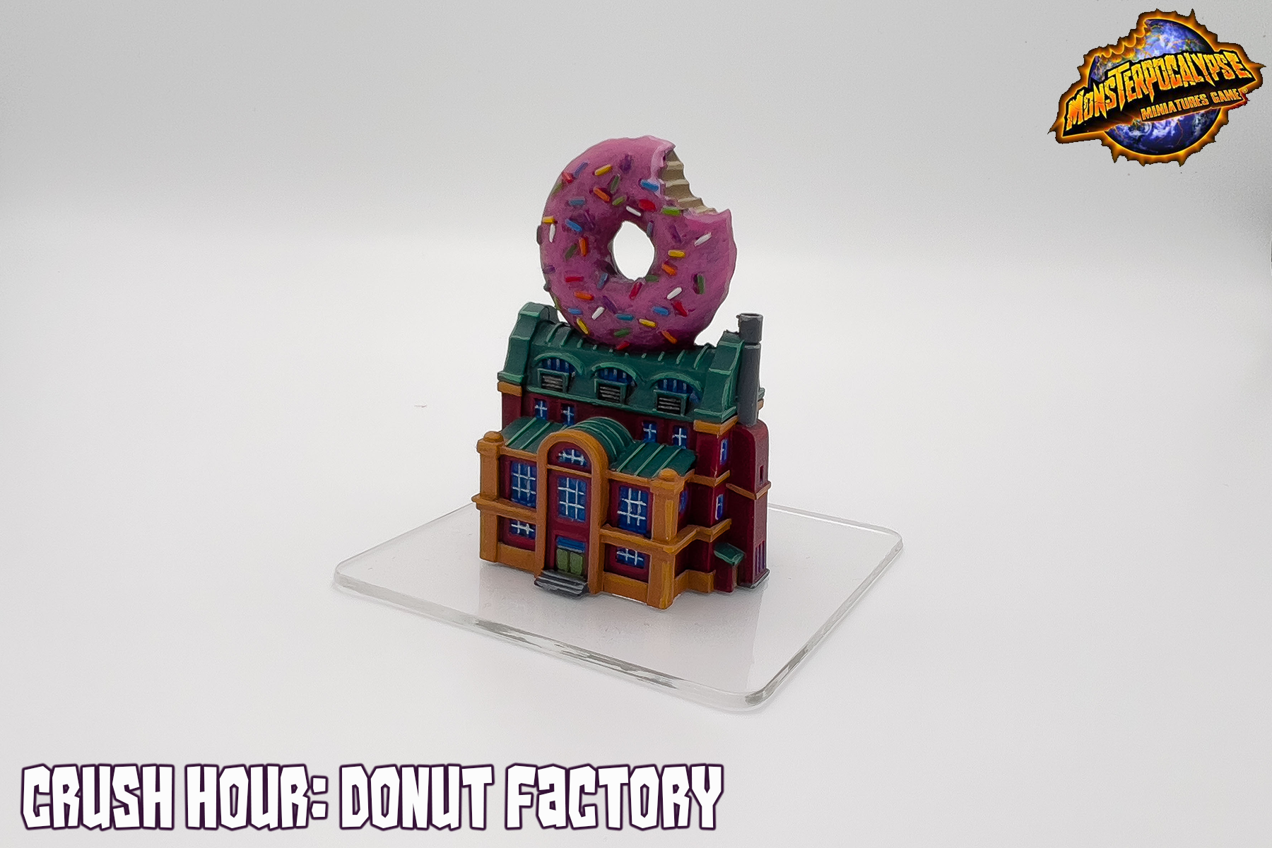 Buildings, Crush Hour, Donut Factory, Factory, Monsterpocalypse