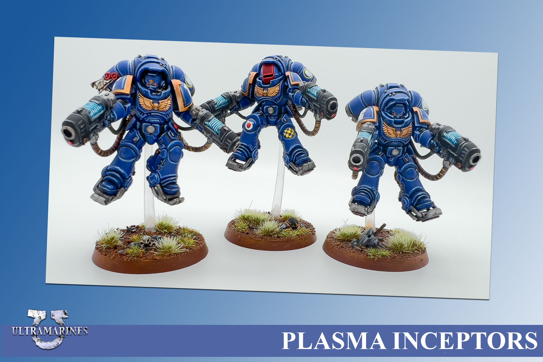 Inceptors, Plasma, Primaris, Space Marines, Ultramarines, Warhammer 40,000