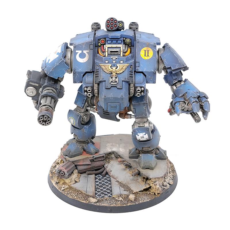 Adeptus Astartes. Dreadnought, Space Marines, Ultramarines, Warhammer 40,000