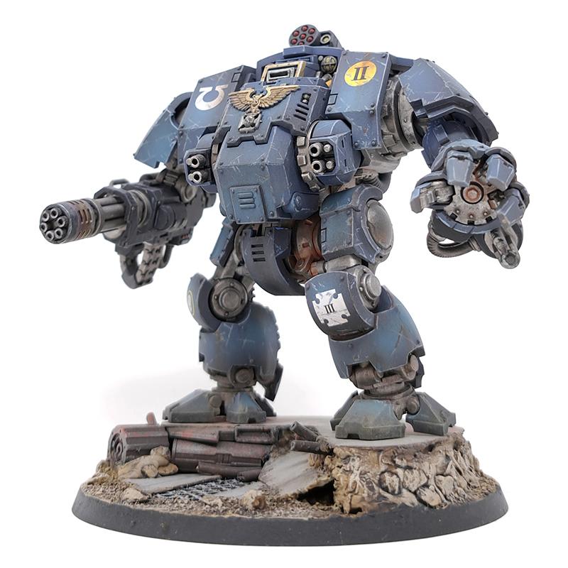 Adeptus Astartes. Dreadnought, Redemptor Dreadnought, Space Marines, Ultramarines, Warhammer 40,000
