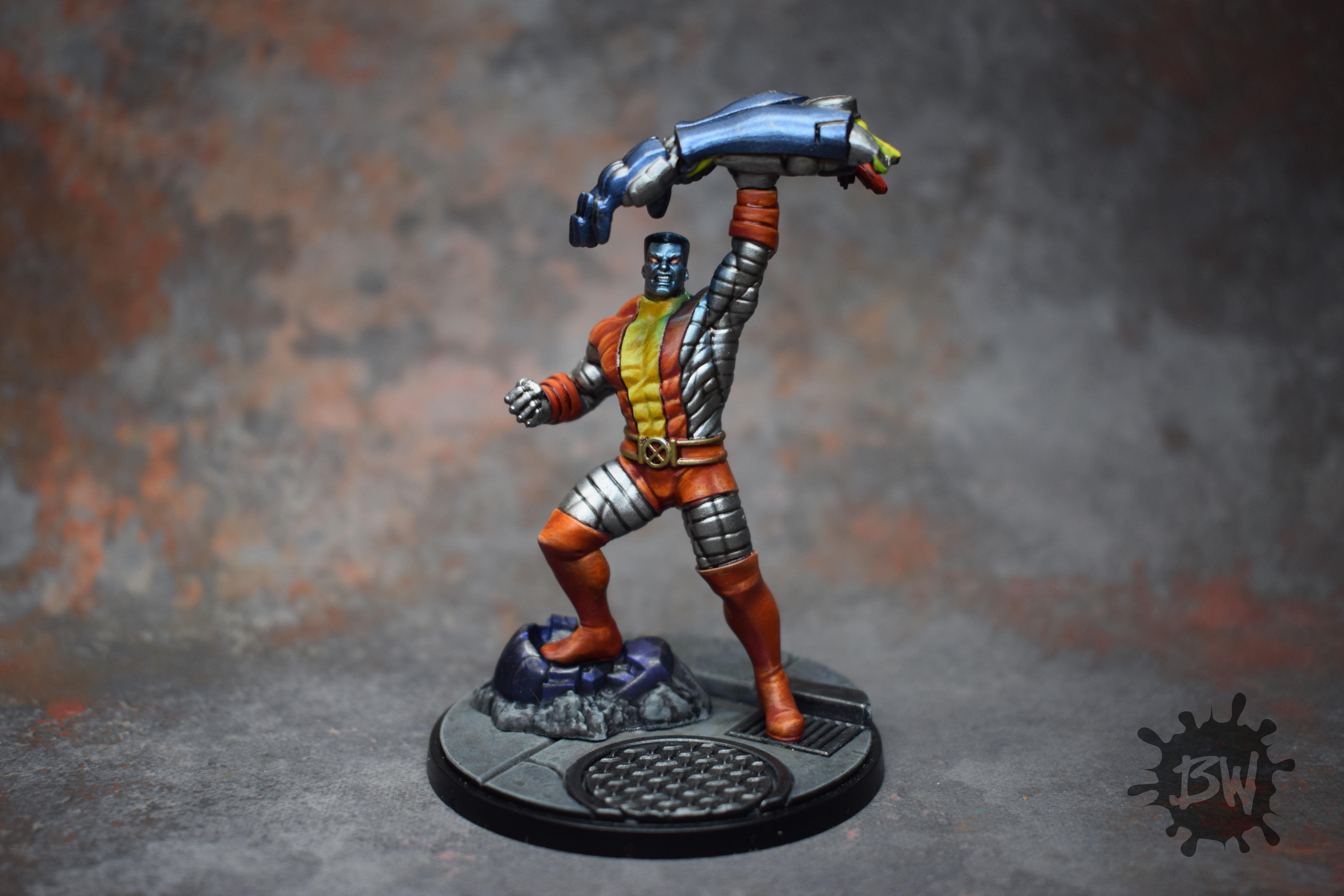 Amg, Atomic Mass Games, Bw, Colossus, Marvel, Marvel Crisys Protocol, Mcp