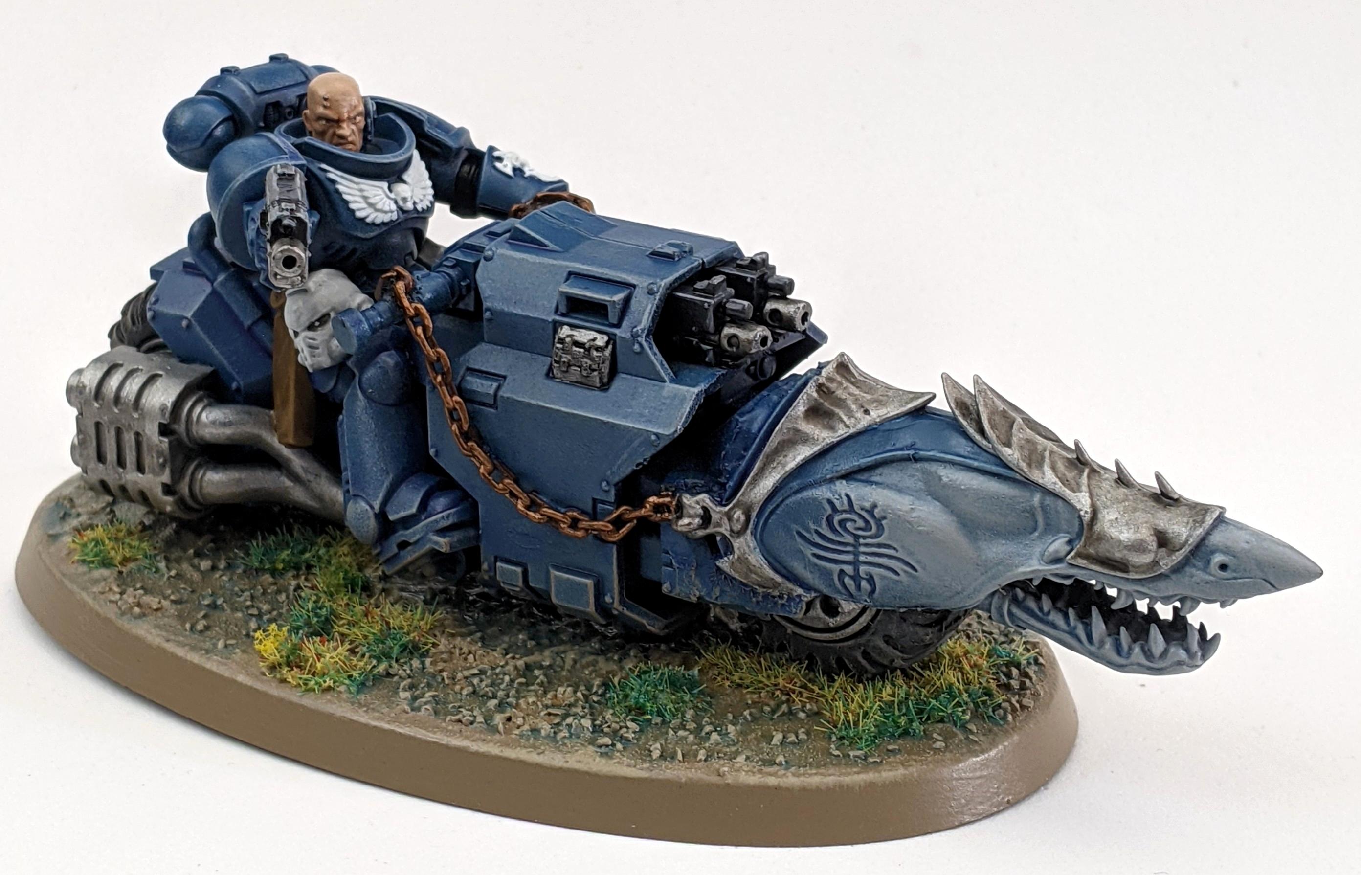 Emperor Spears, Outrider, Space Marines, Spears, Ultramarines, Um