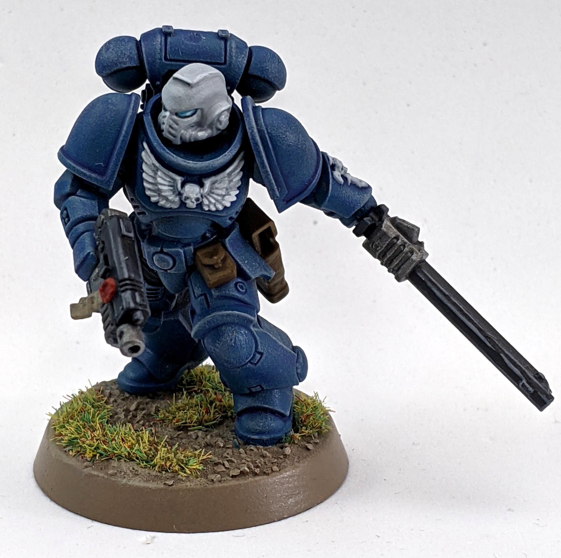 Assault Intercessor, Emperor Spears, Space Marines, Spears, Ultramarines, Um