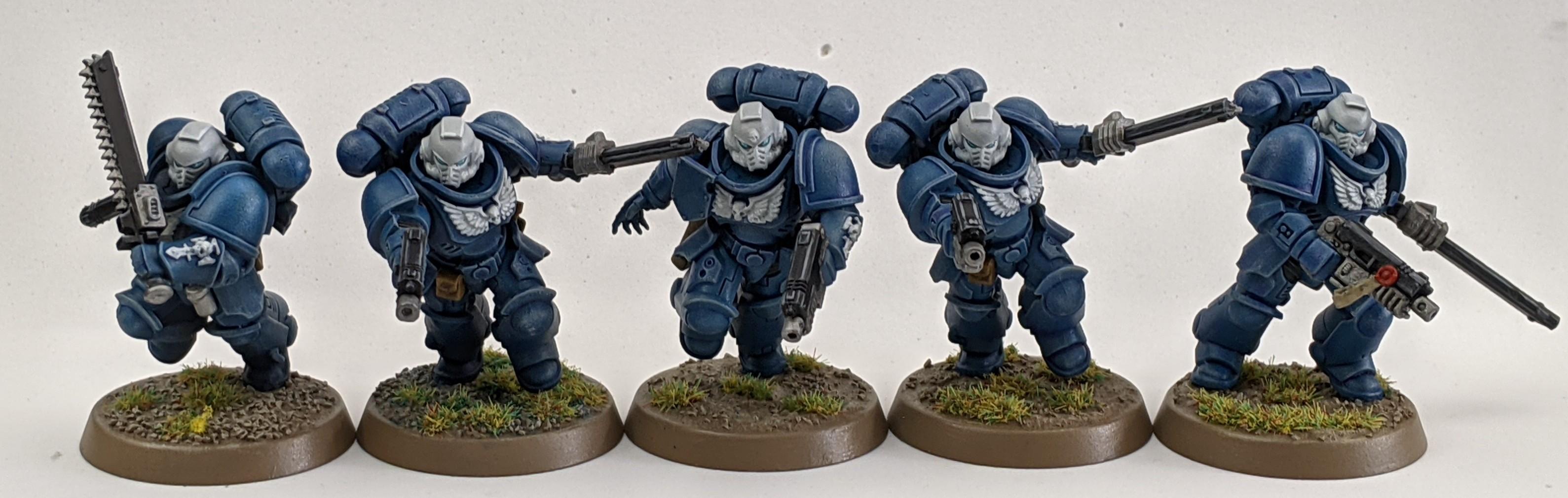 Assault Intercessor, Emperor Spears, Intercessor, Space Marines, Spears, Ultramarines, Um