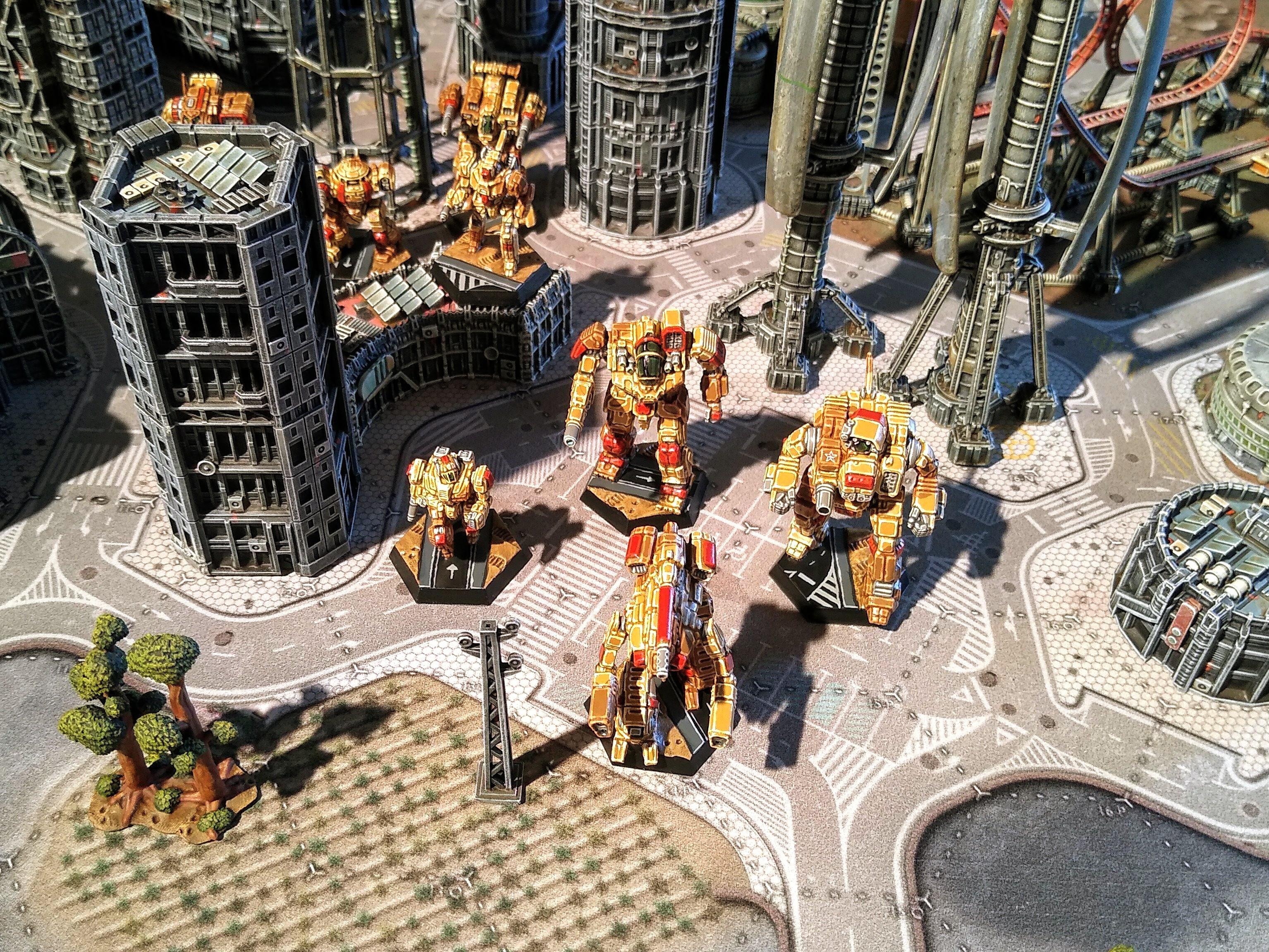 Assault, Battlemech, Battletech, City, Game Table, Mech, Mechwarrior, Robot, Terrain