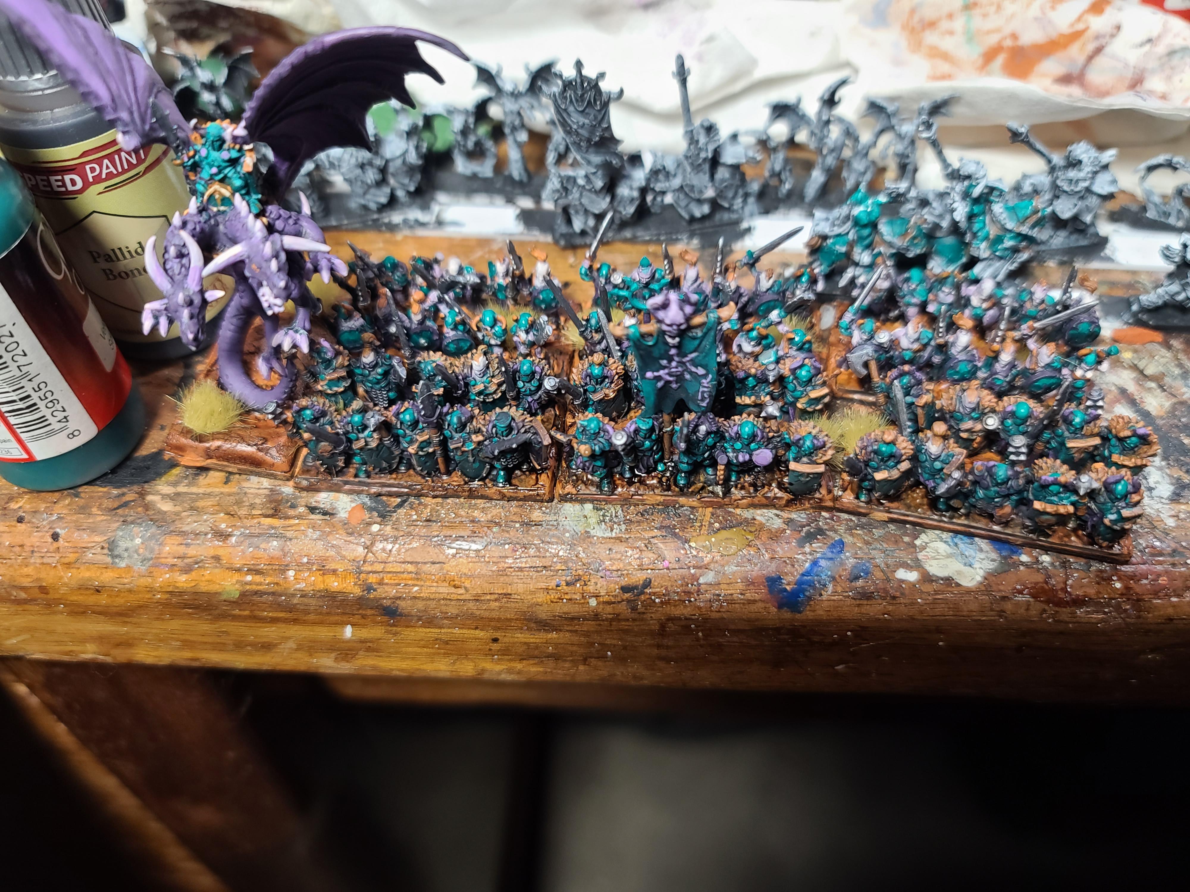 10mm, 3d Print, Chaos, Forest Dragon Design, Warhammer Fantasy, Warmaster