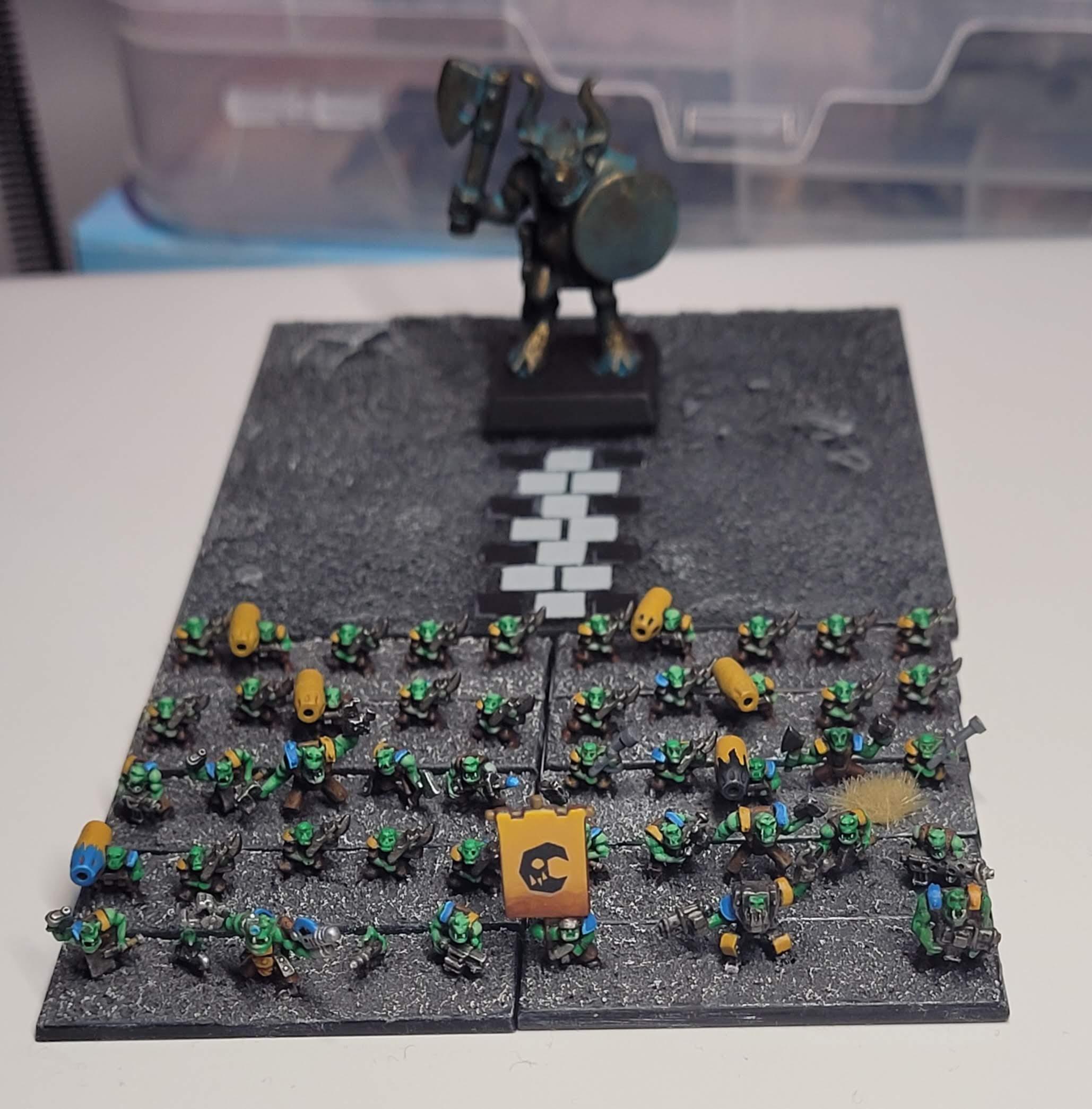 Epic 40k (6mm Scale) Bad Moon Ork Boyz! : r/Warhammer40k