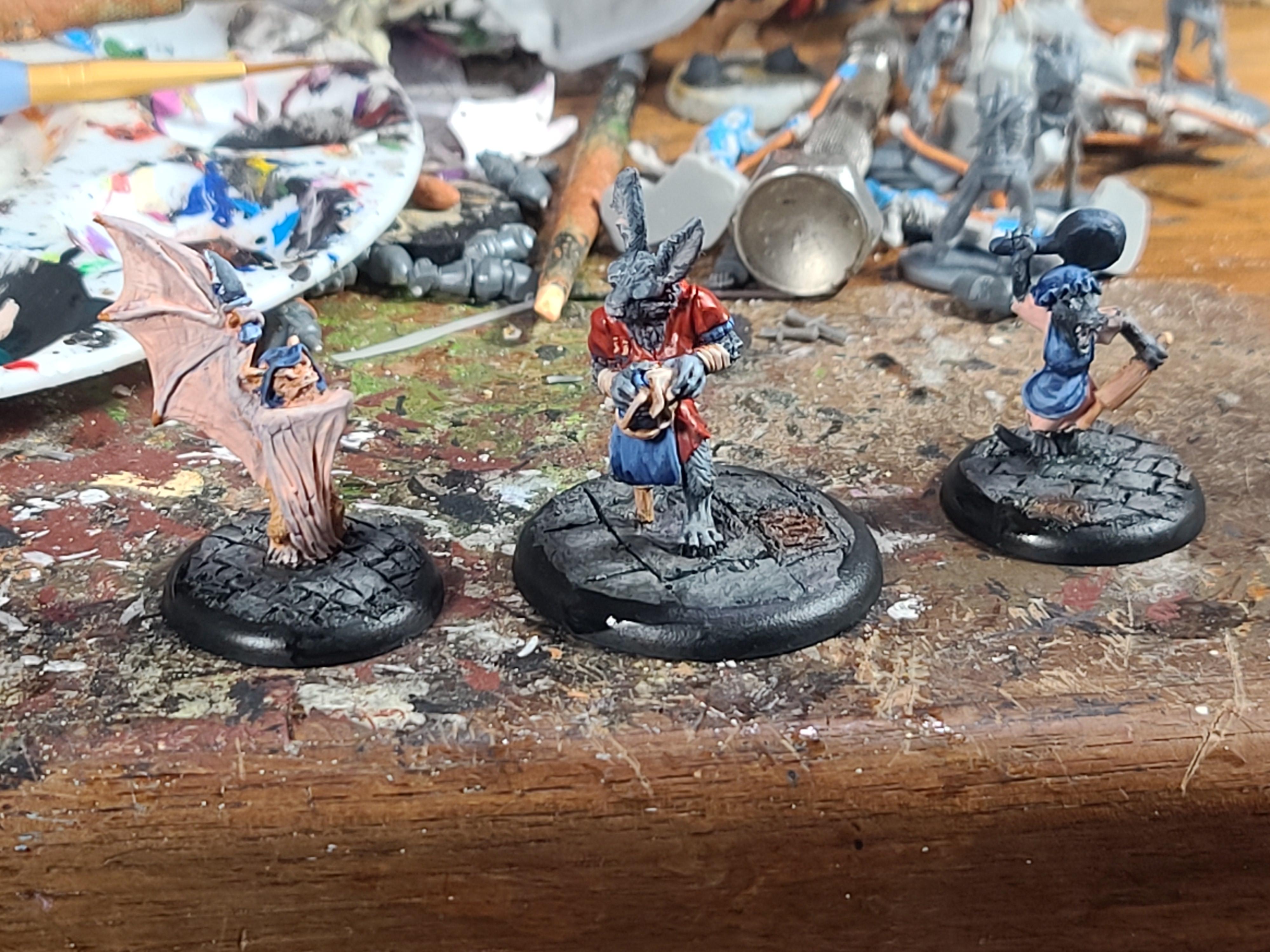Alewife, Barkeep, Burrows And Badgers, Hare, Oathsworn Miniatures, Shrew