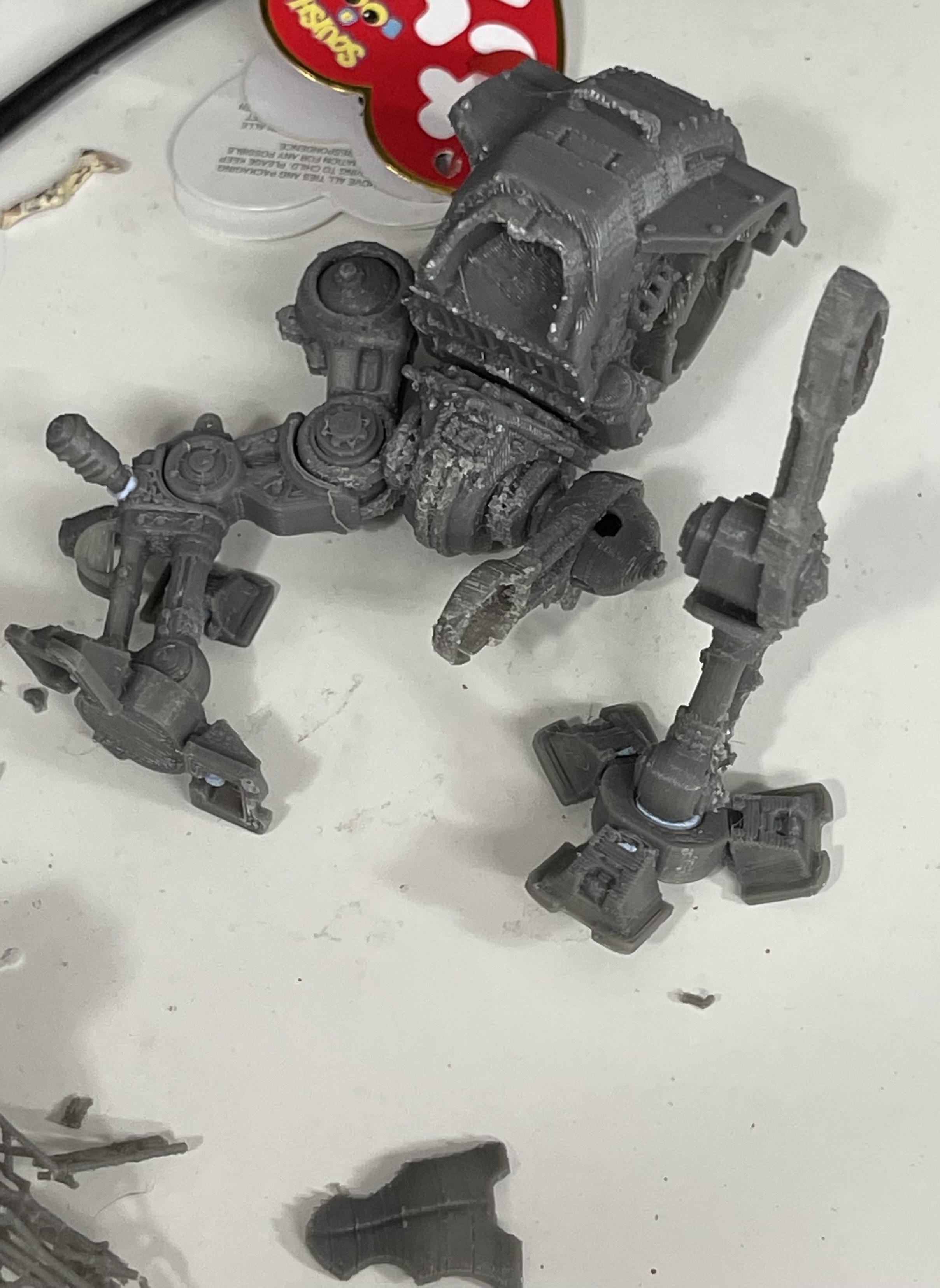 3d Printed, Armiger, Knight Titan, Warhammer 40,000, Work In Progress