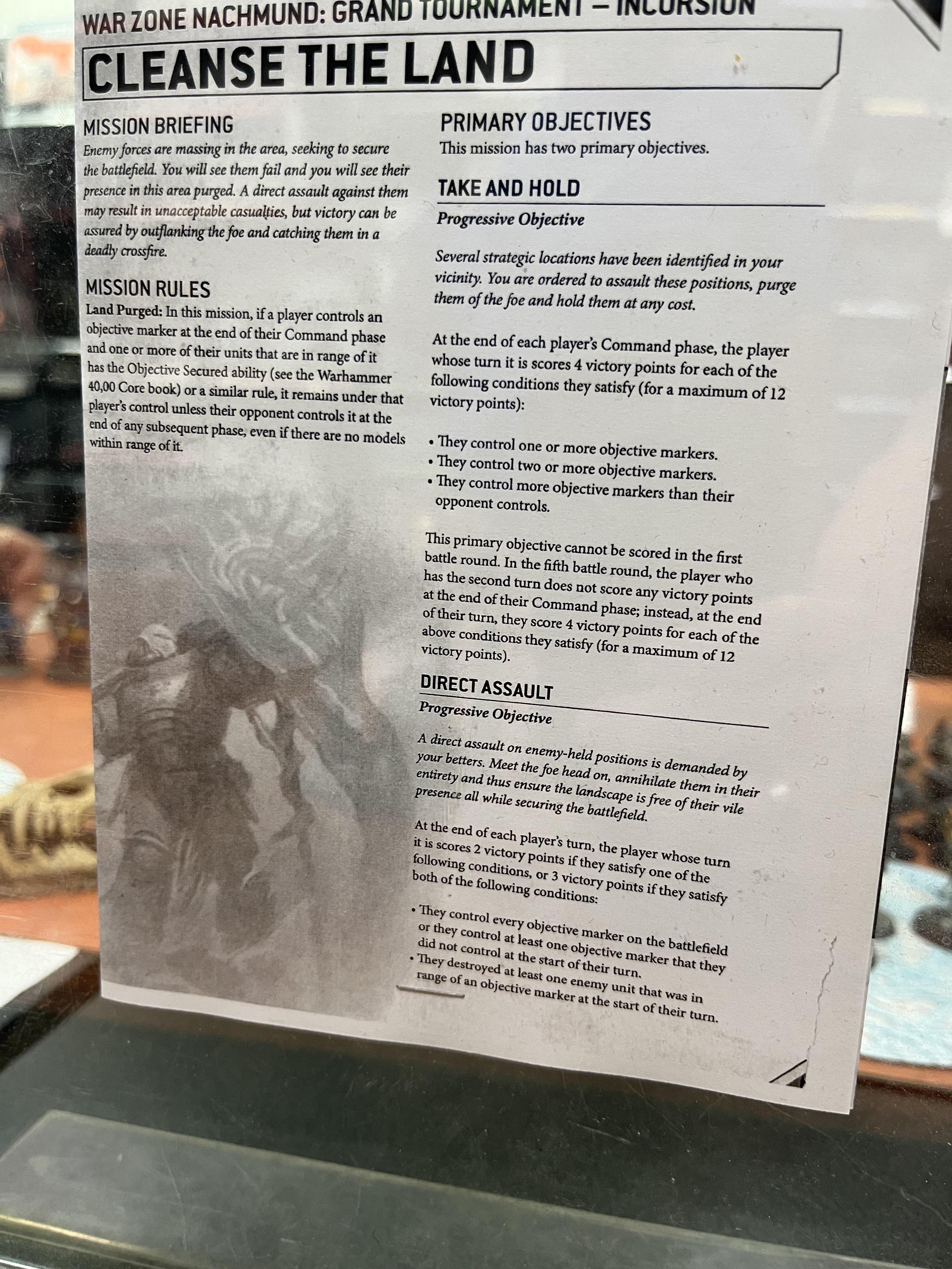 Battle Report 30 July Mission