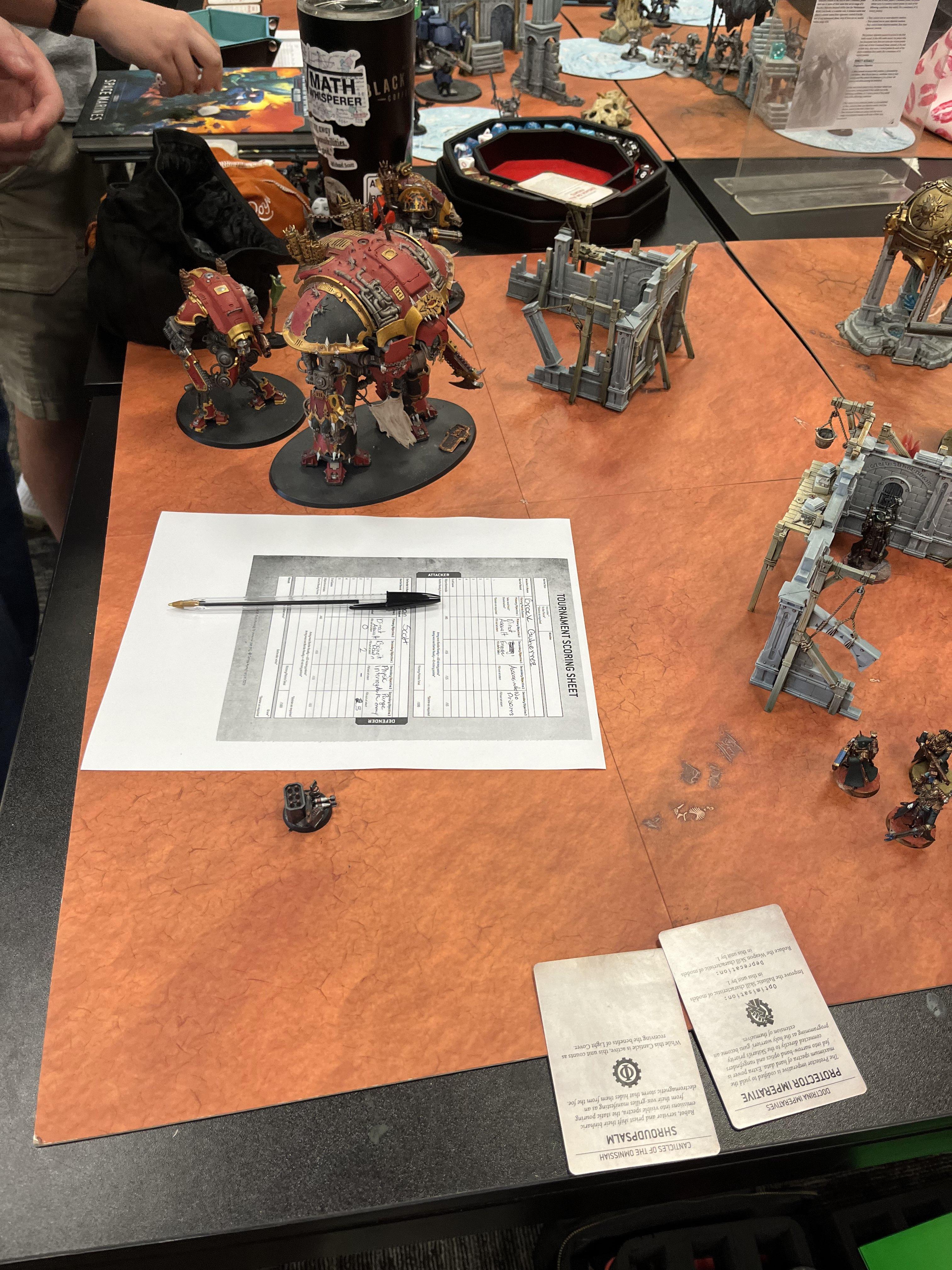 Battle Report 30 July 6
