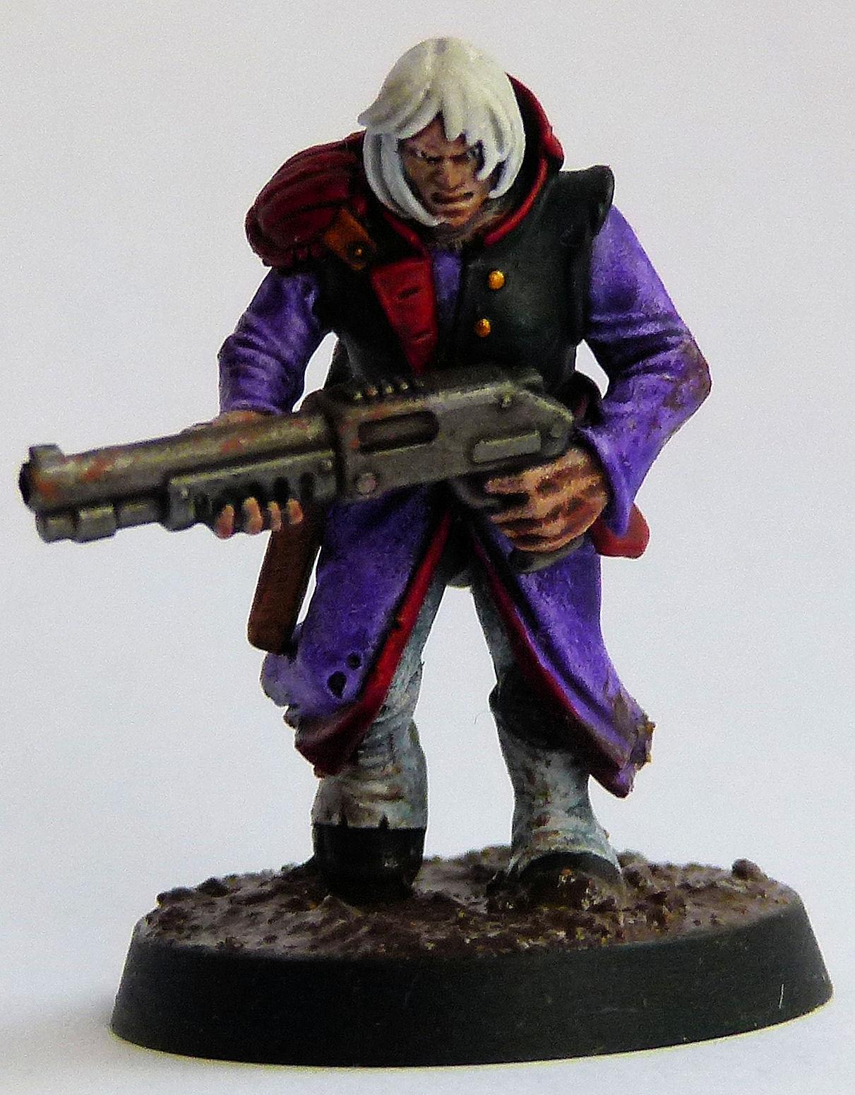 Hive Scum, Necromunda, Outcast, Shotgun