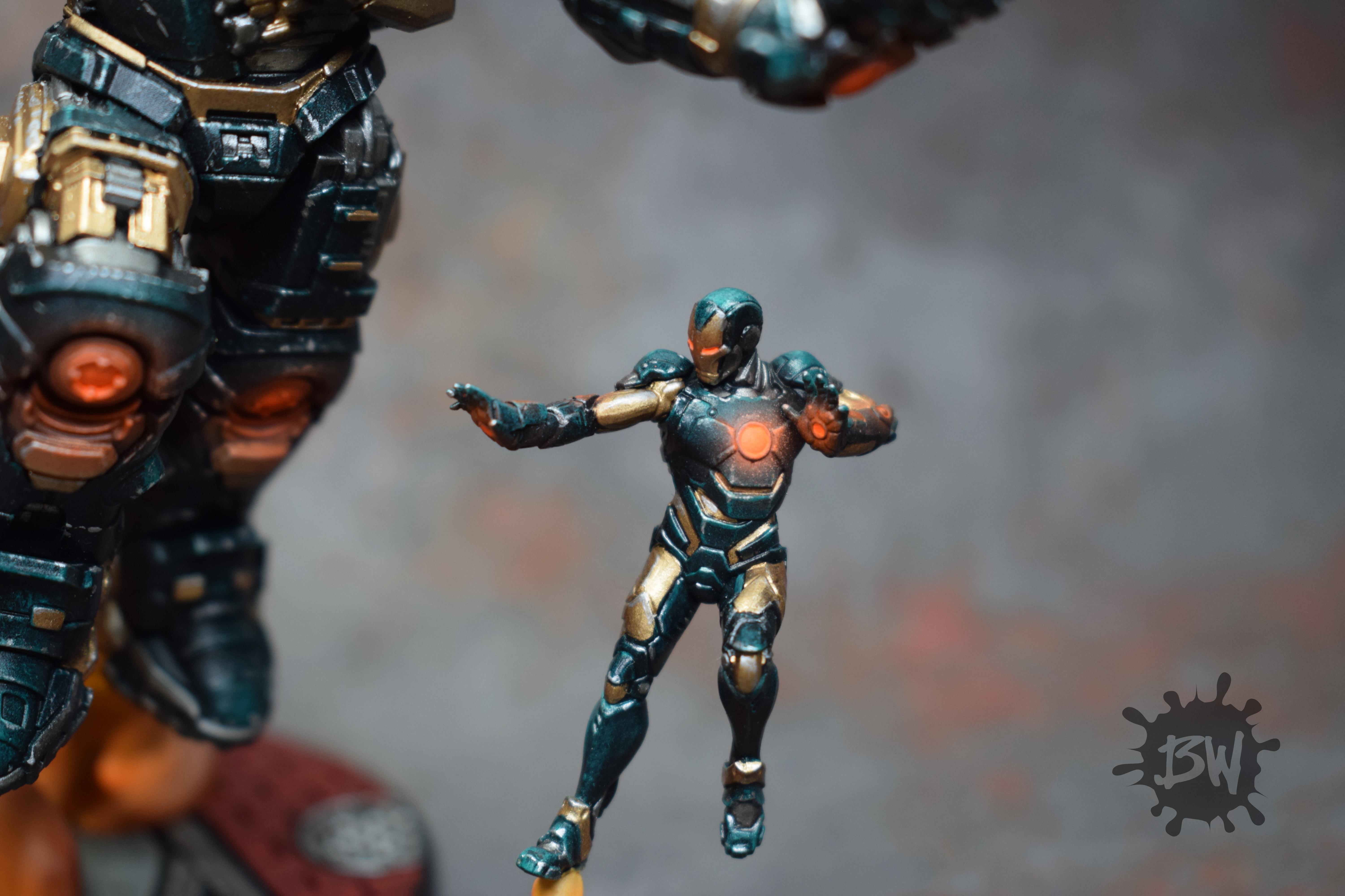 Amg, Atomic Mass Games, Bw, Hulkbuster, Marvel, Marvel Crisys Protocol, Mcp