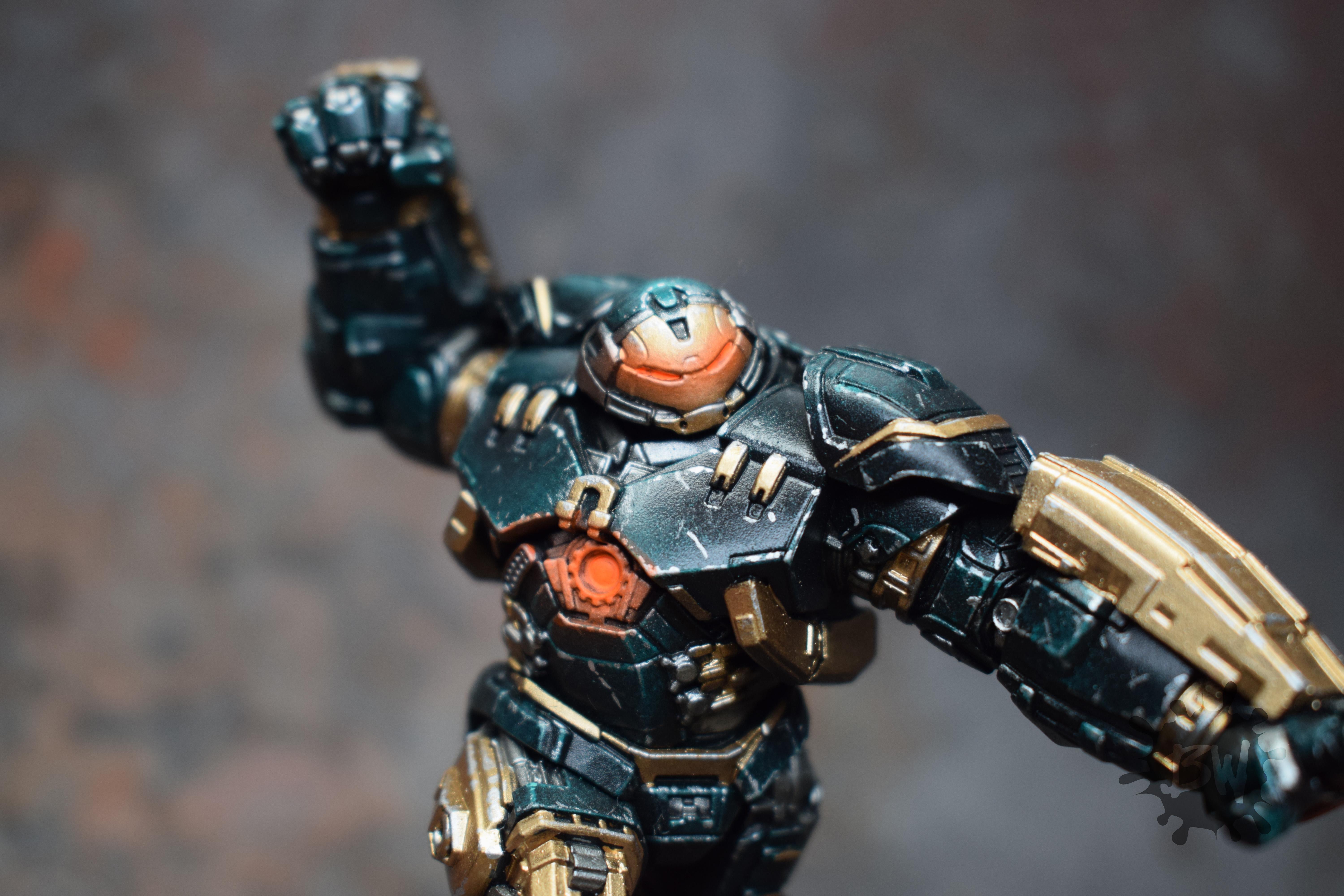 Amg, Atomic Mass Games, Bw, Hulkbuster, Marvel, Marvel Crisys Protocol, Mcp