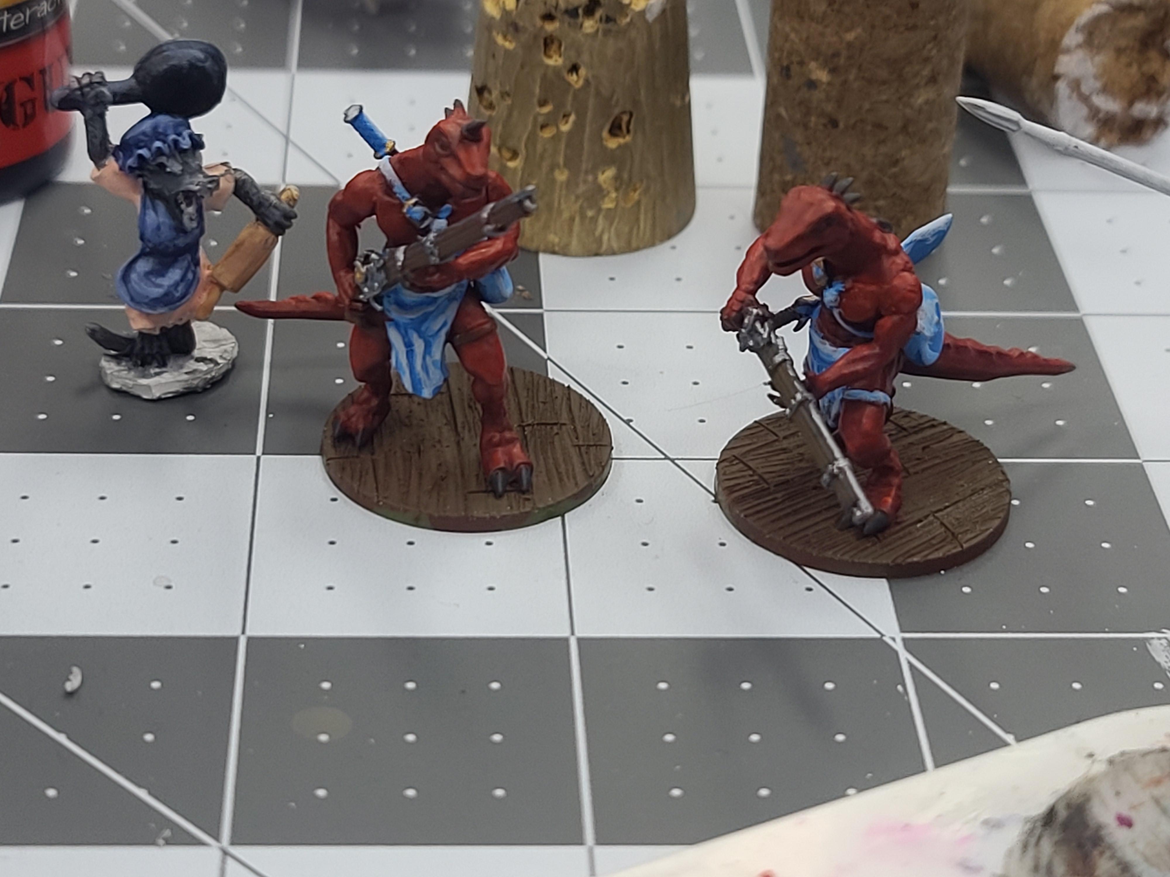 Burrows And Badgers, Cook, Dungeons And Dragons, Gaslamp Fantasy, Lizard, Musket, Oathsworn Miniatures, Shrew, Wargames Atlantic