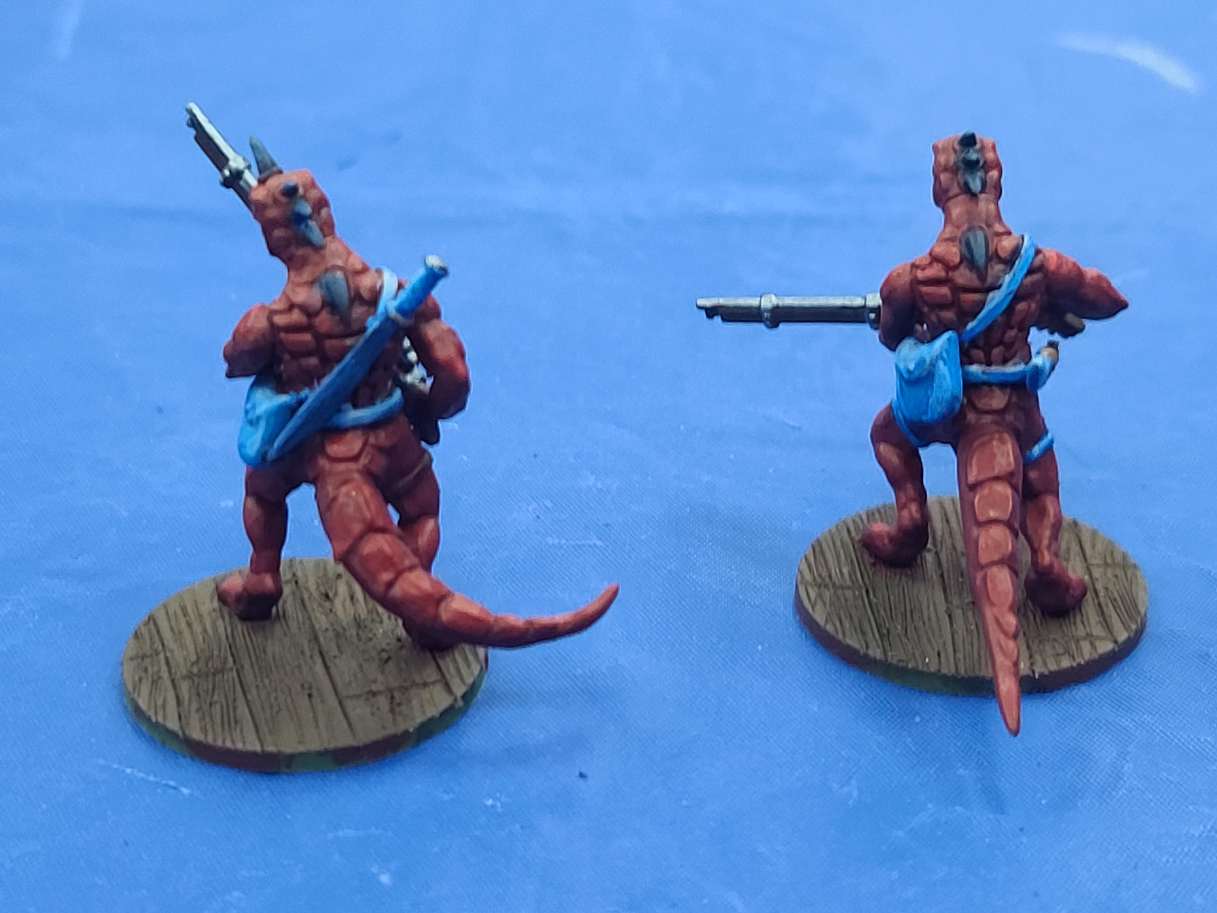 Dungeons And Dragons, Gaslamp Fantasy, Lizardmen, Muskets, Wargames Atlantic