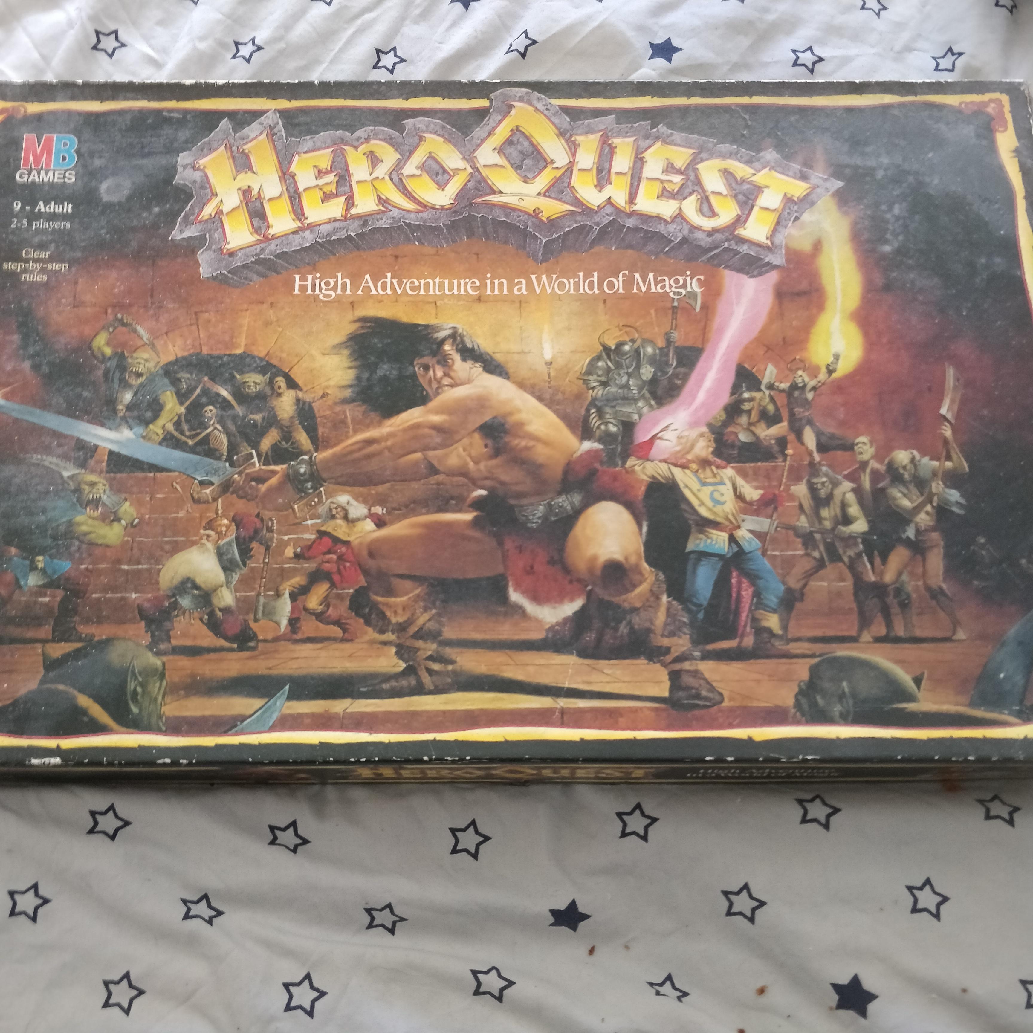 Heroquest, Retro, Warhammer Quest