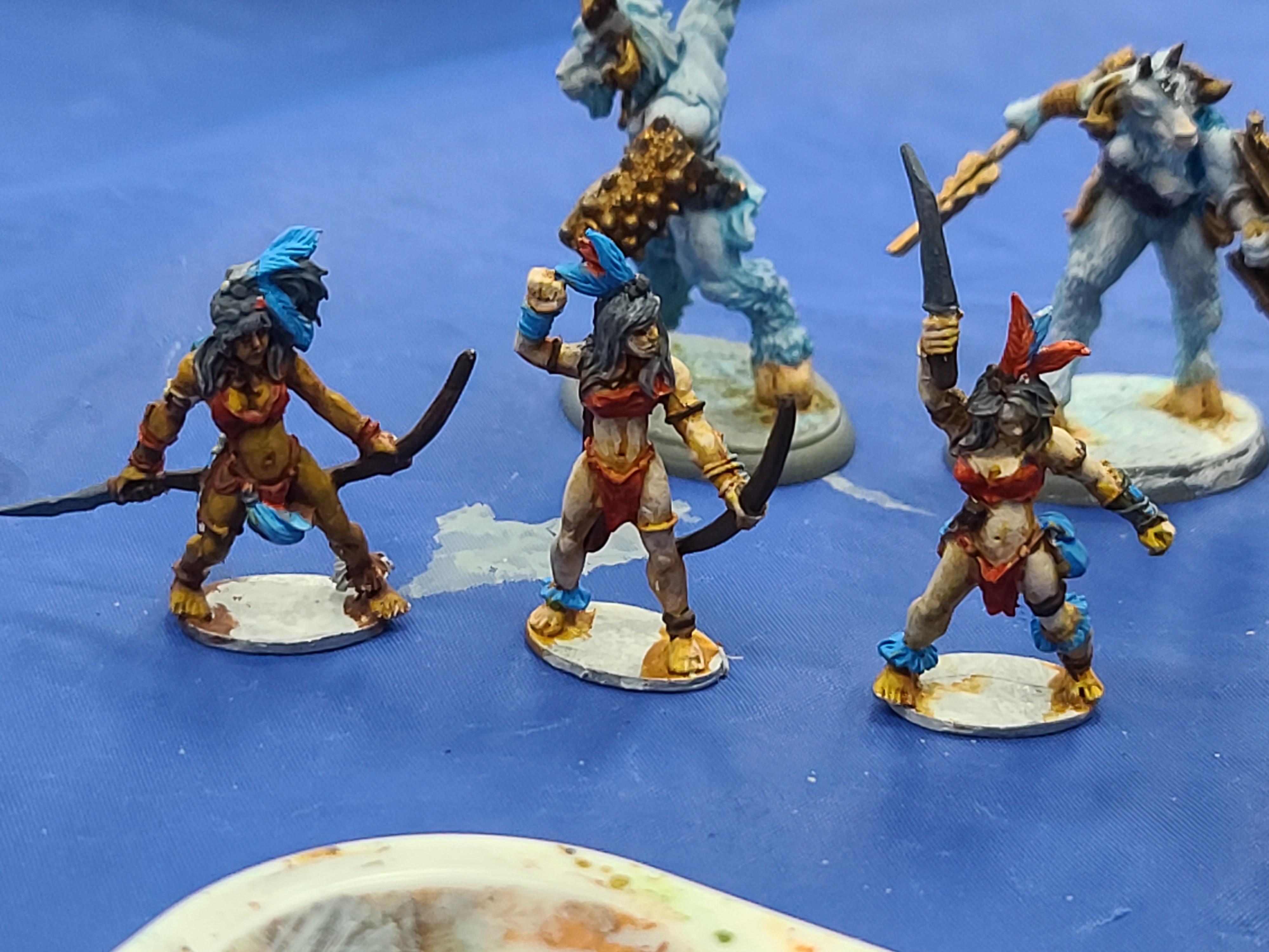 Jungle Girl, Lucid Eye, Metal, Scantily Clad, Warhammer Fantasy