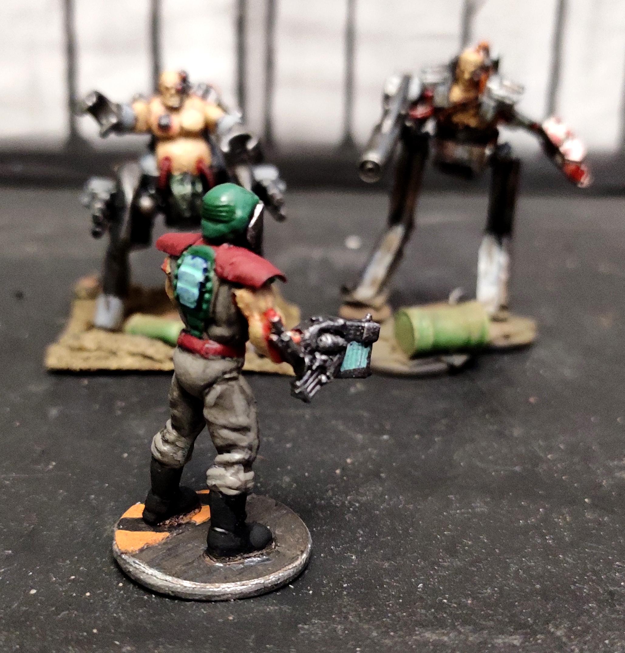 Admech, Conversion, Cyborg, Guard, Kitbash, Quake, Scratch Build, Servitors, Strogg, Technolog, Tehnolog