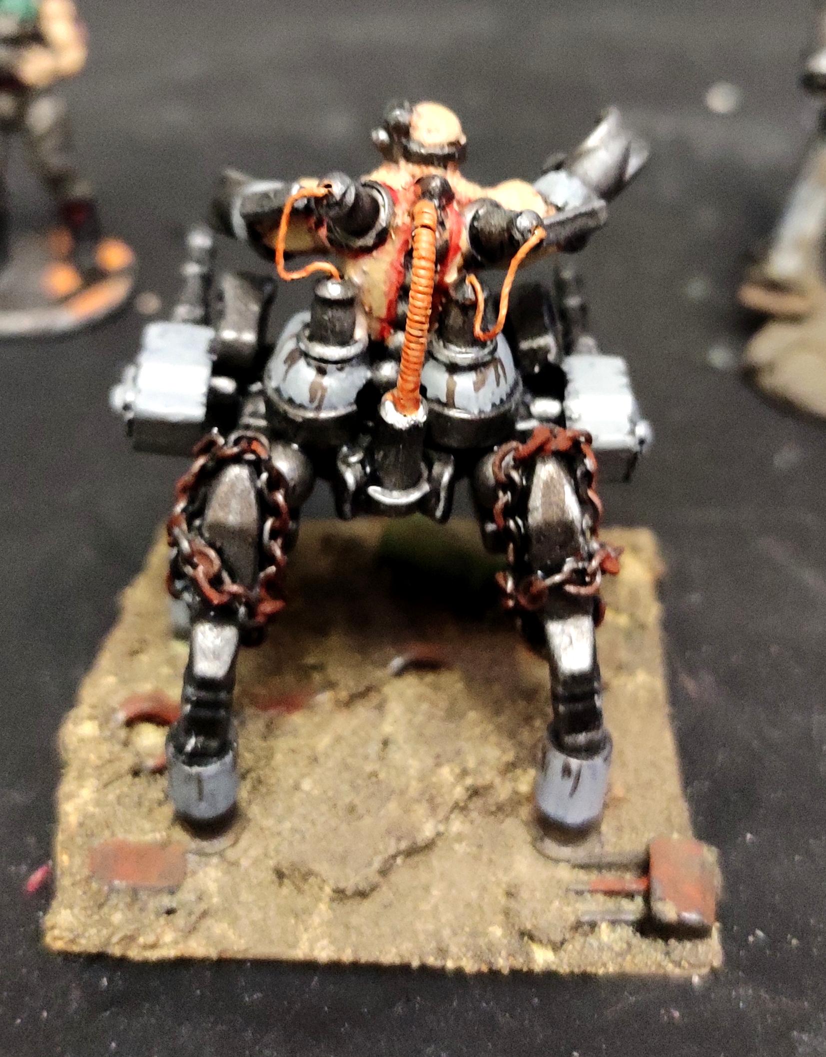 Admech, Centaur, Conversion, Cyborg, Kitbash, Machinegun, Quake, Scratch Build, Sculpting, Servitors, Strogg