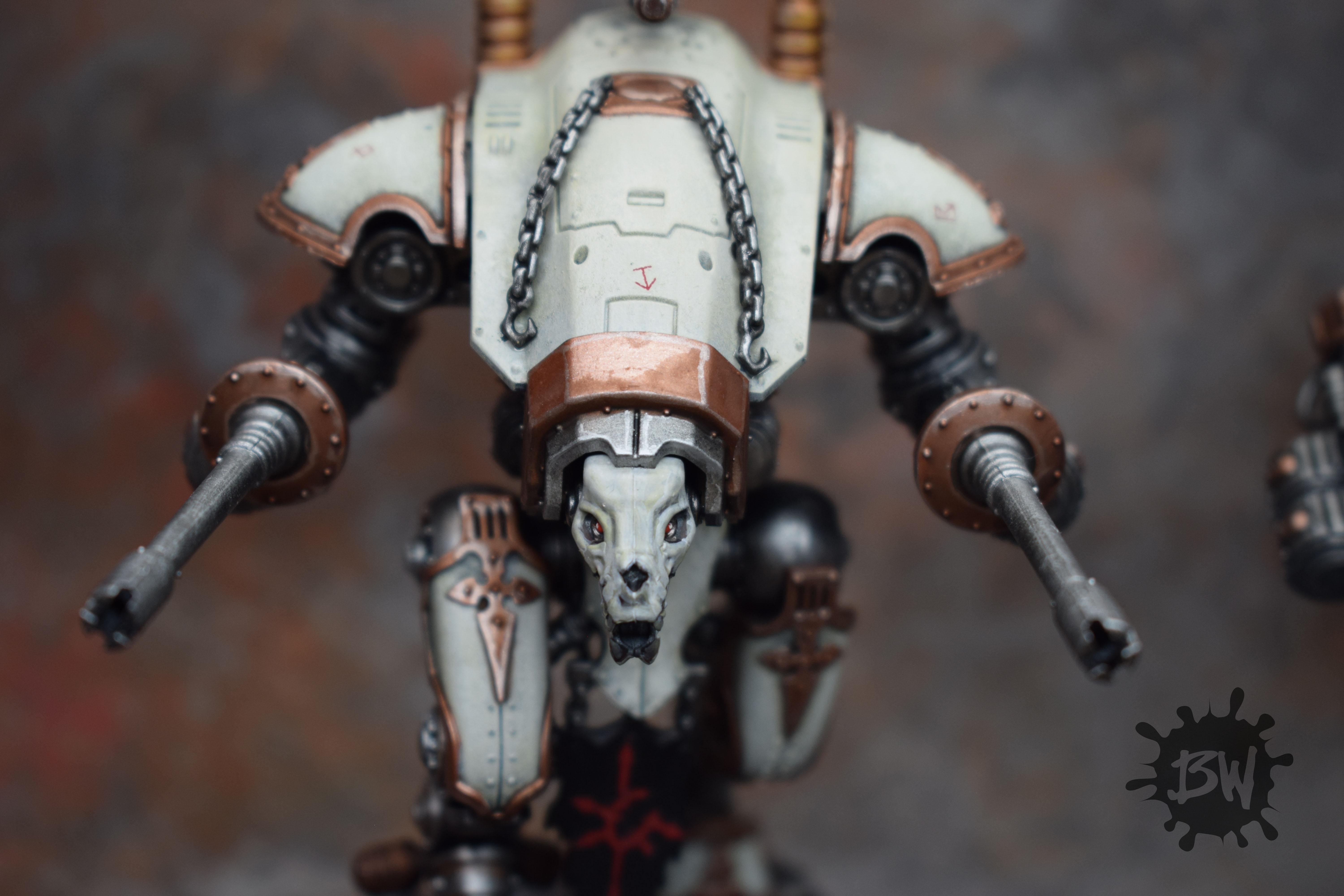 30k, Bw, Chaos, Chaos Knights Army, Games Workshop, War Dog Executioners, Warhammer 40,000, Warhammer Fantasy