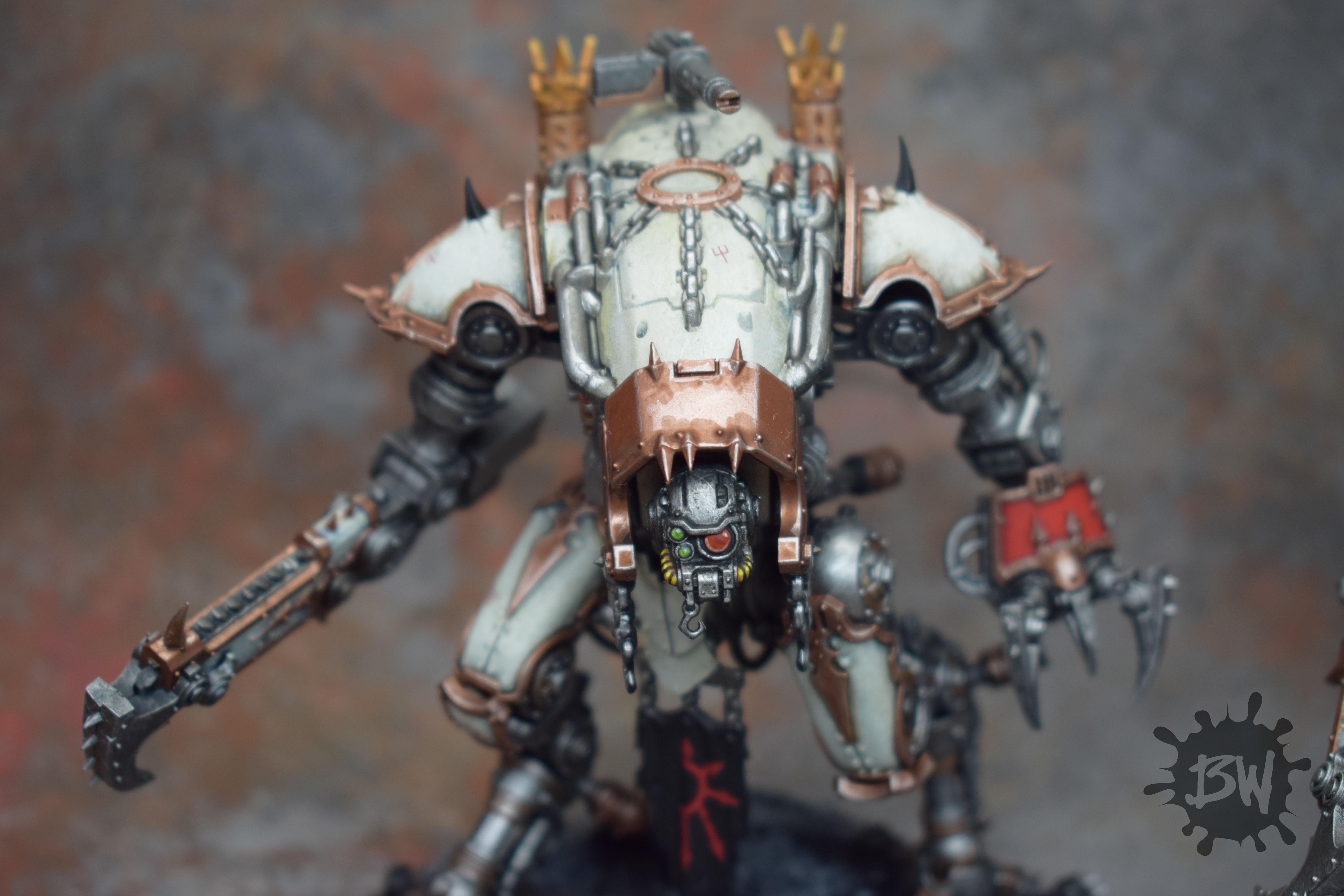 30k, Bw, Chaos, Chaos Knights Army, Games Workshop, War Dog Karnivores, Warhammer 40,000, Warhammer Fantasy