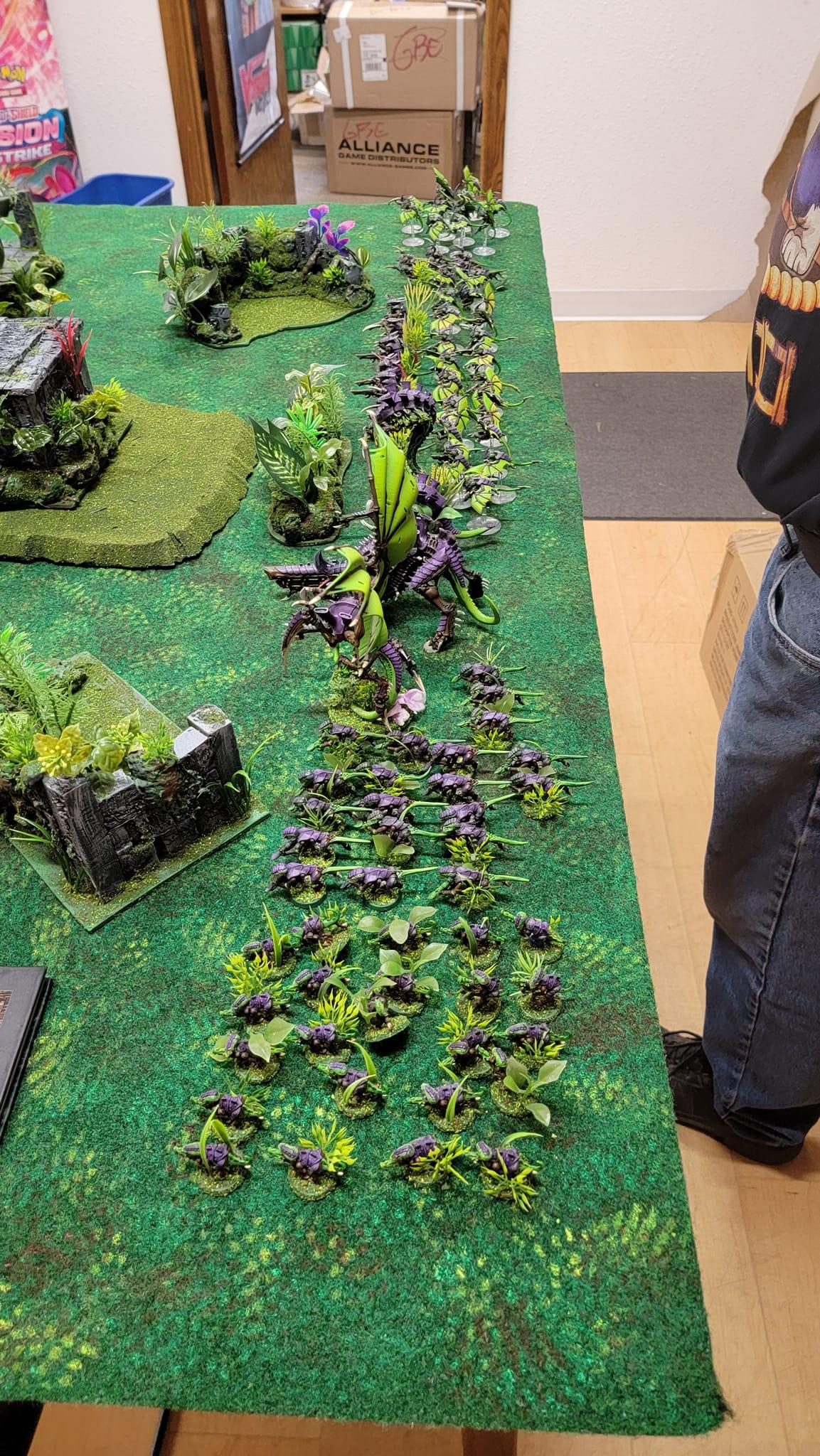 Battle Report, Chaos Space Marines, Emperor's Children, Tyranids, Warhammer 40,000