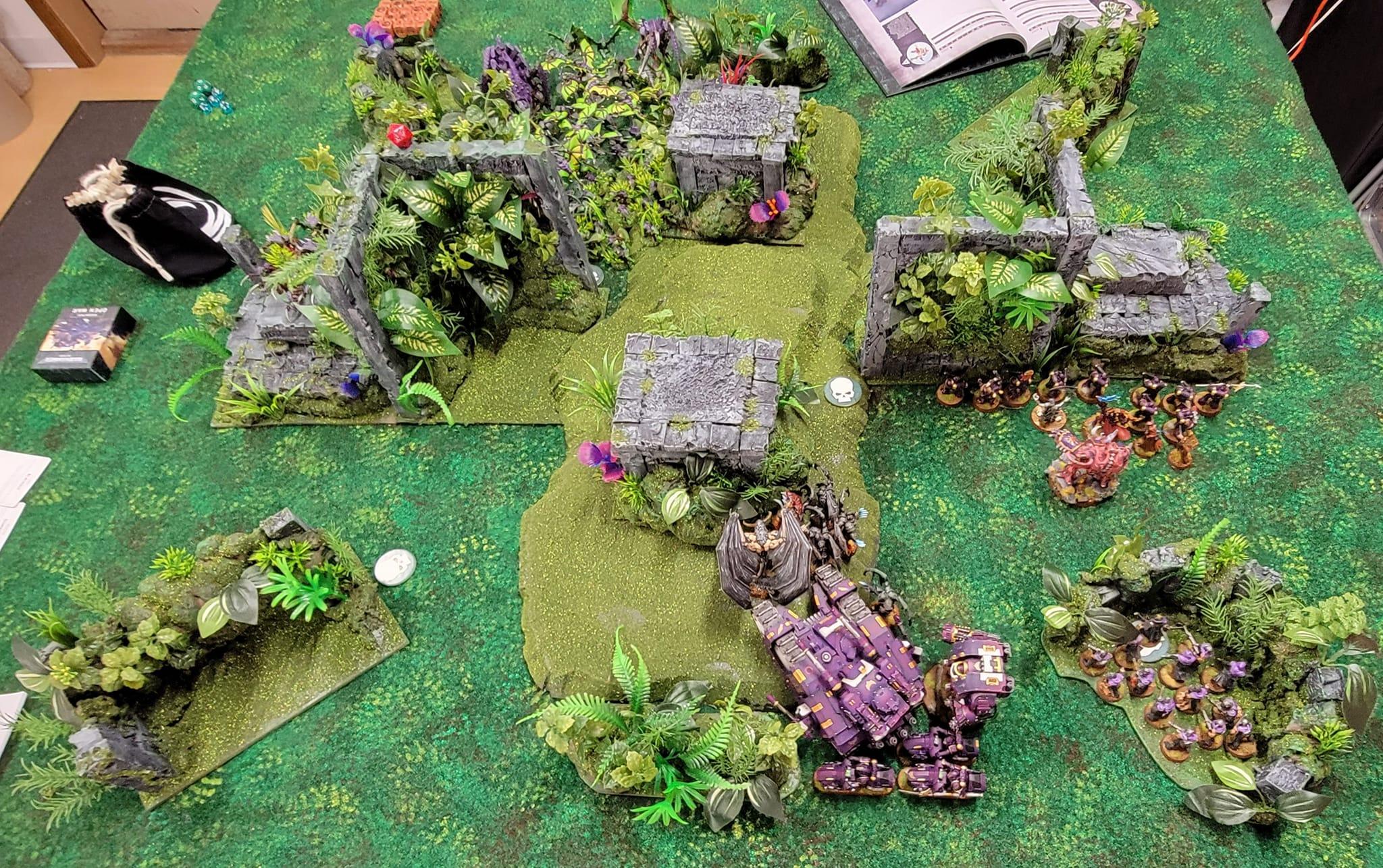 Battle Report, Chaos Space Marines, Emperor's Children, Tyranids, Warhammer 40,000