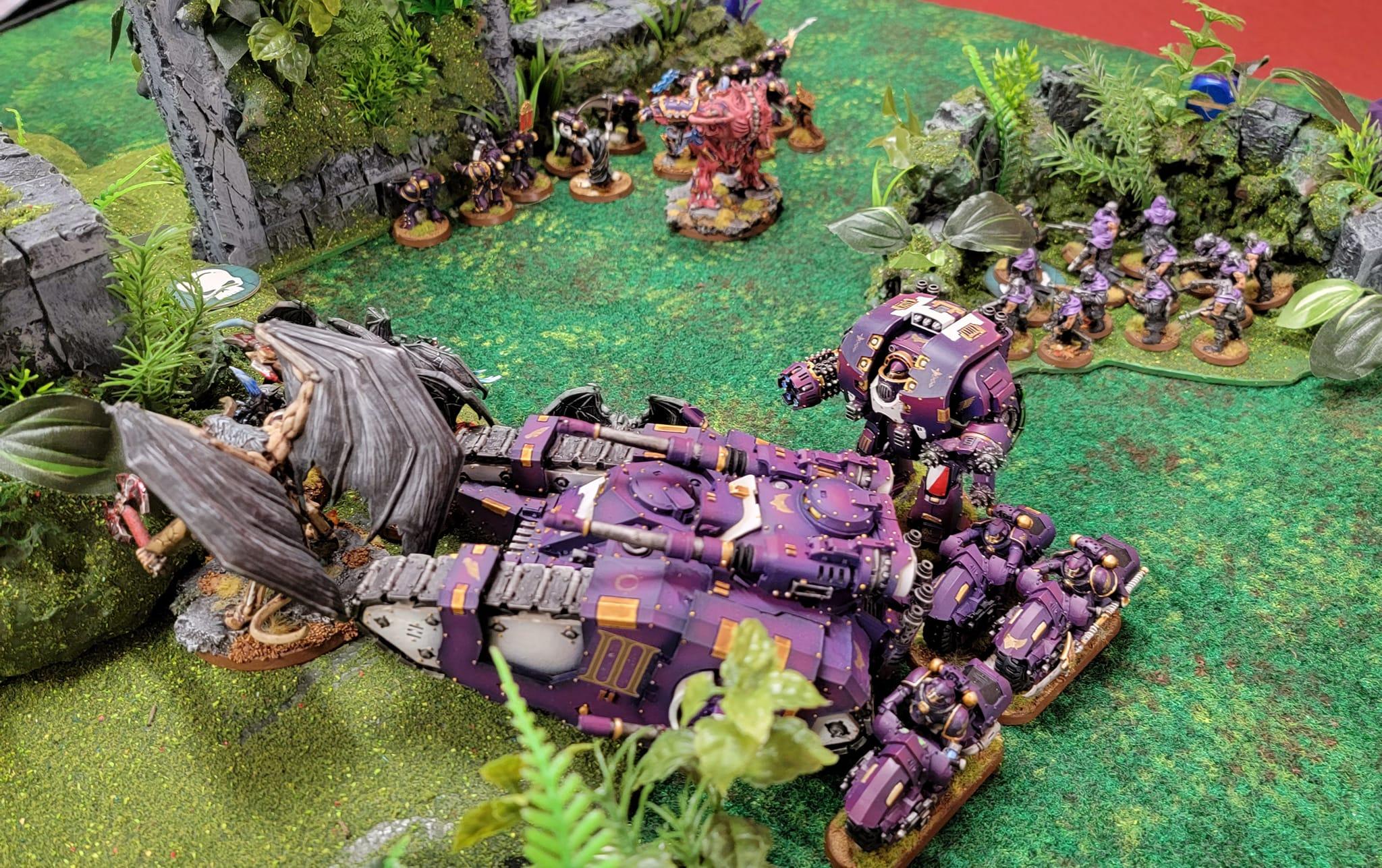 Battle Report, Chaos Space Marines, Emperor's Children, Tyranids, Warhammer 40,000