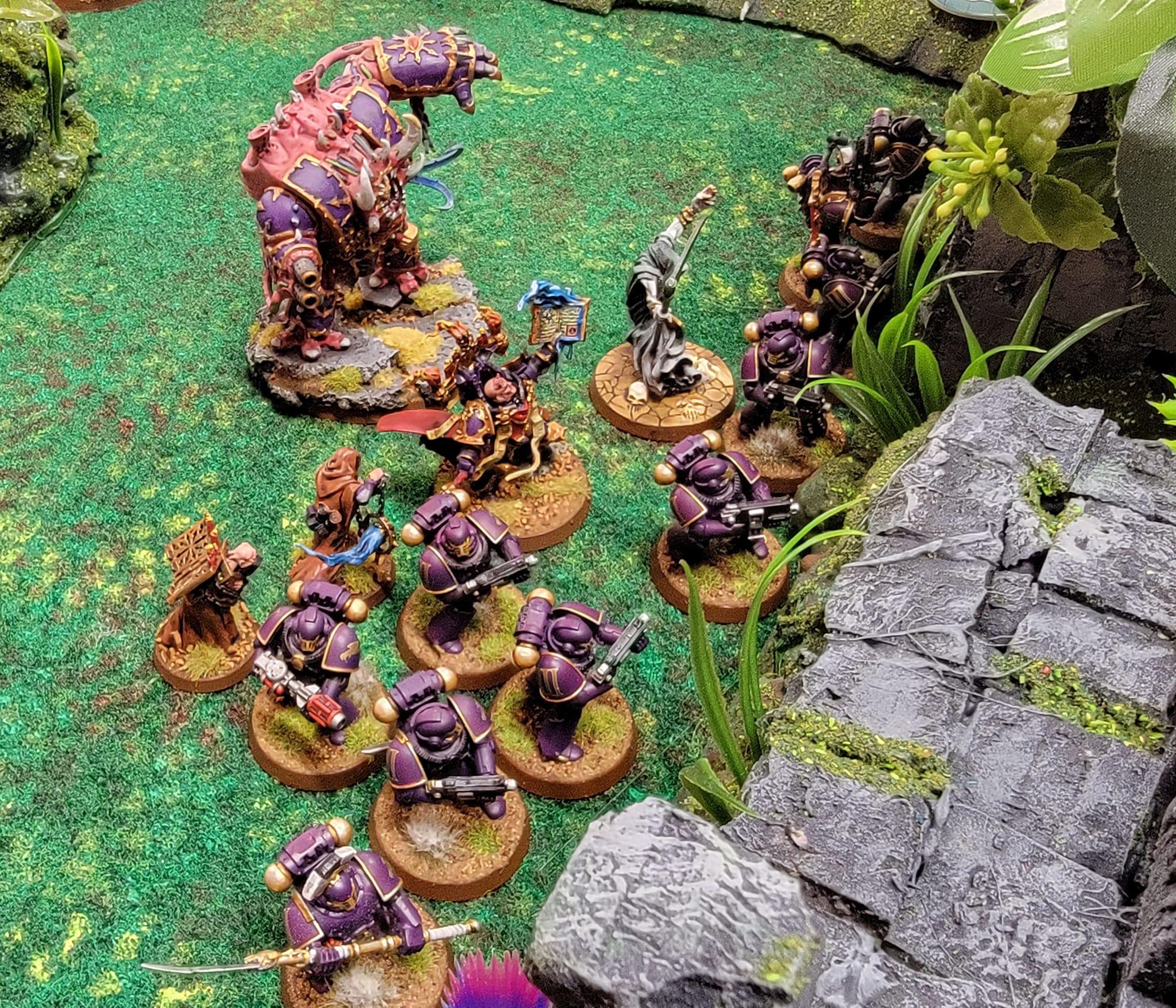 Battle Report, Chaos Space Marines, Emperor's Children, Tyranids, Warhammer 40,000
