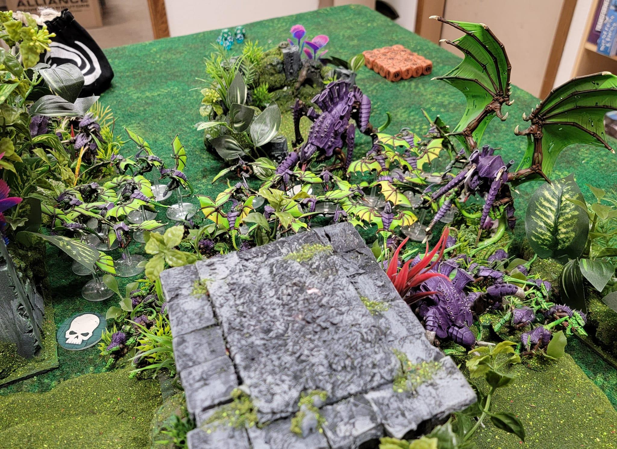 Battle Report, Chaos Space Marines, Emperor's Children, Tyranids, Warhammer 40,000