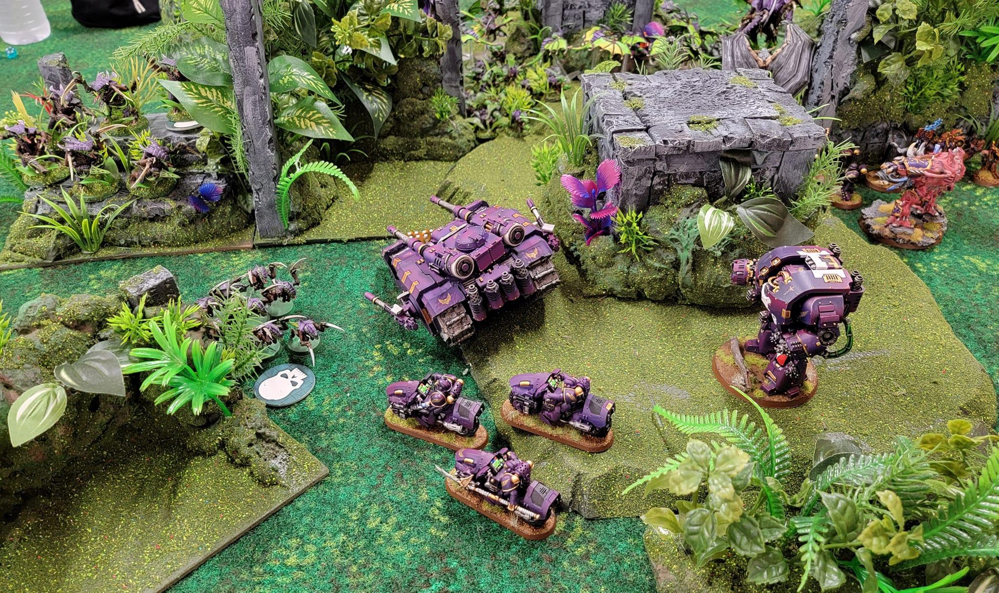Battle Report, Chaos Space Marines, Emperor's Children, Tyranids, Warhammer 40,000
