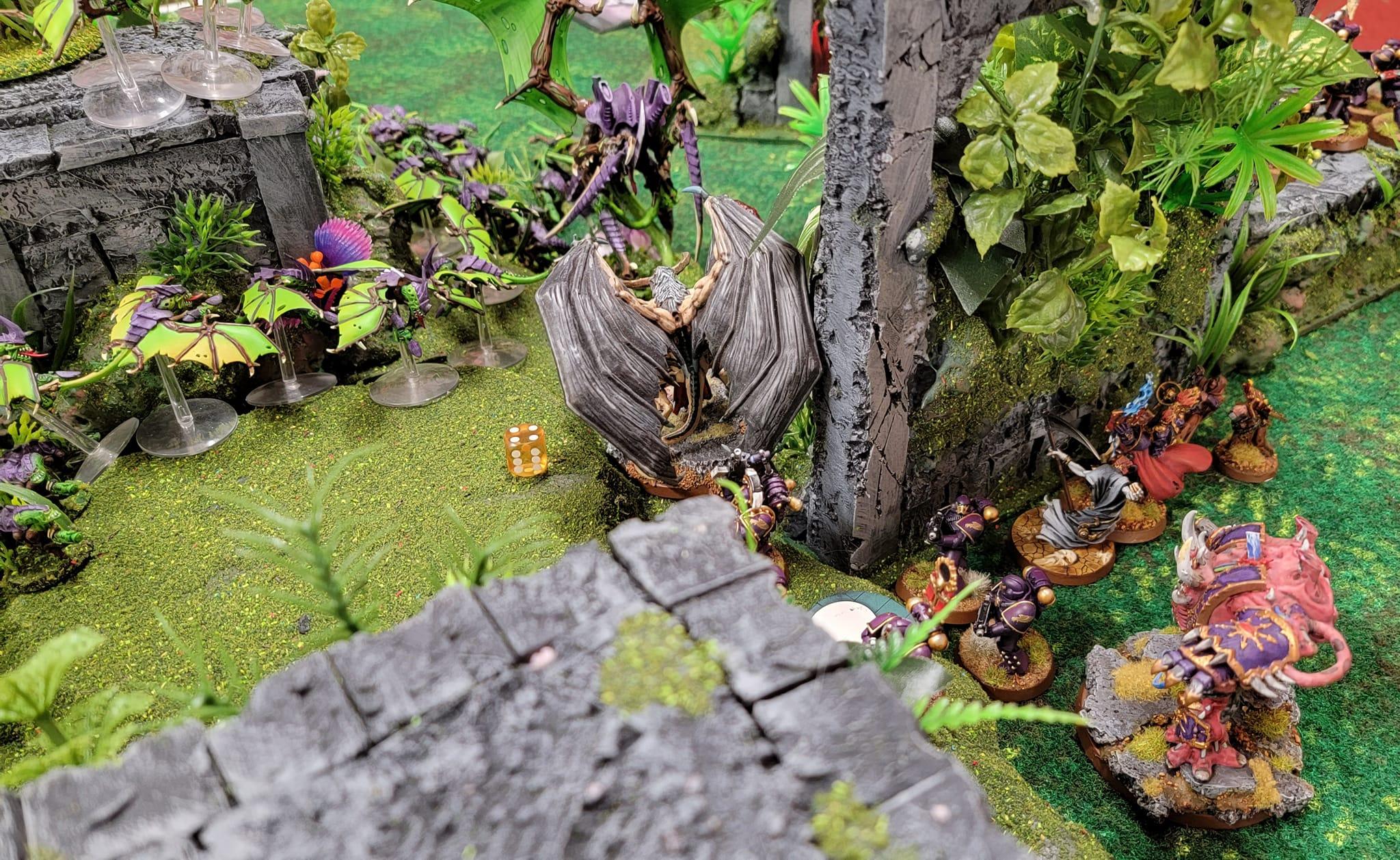 Battle Report, Chaos Space Marines, Emperor's Children, Tyranids, Warhammer 40,000