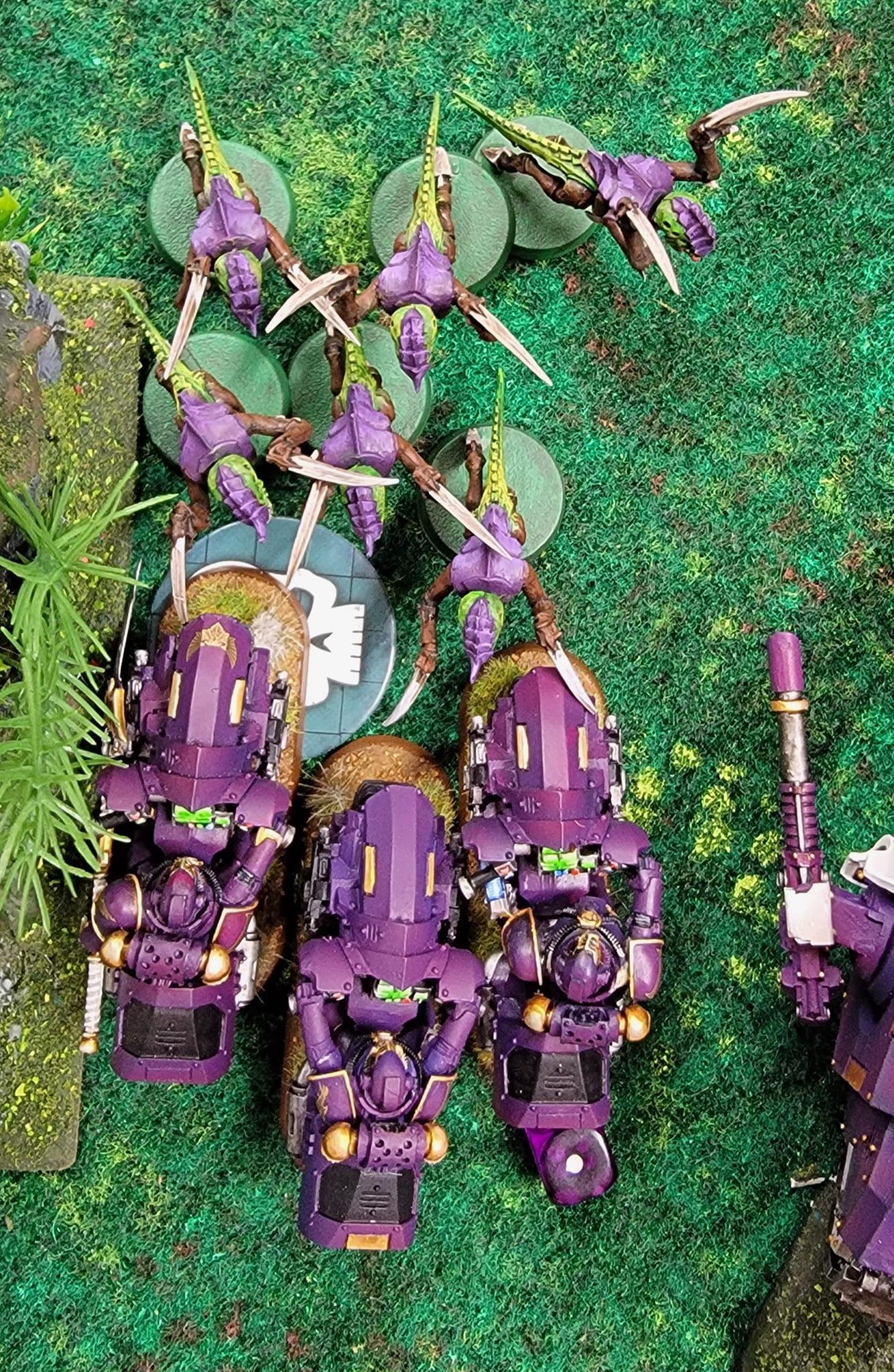 Battle Report, Chaos Space Marines, Emperor's Children, Tyranids, Warhammer 40,000