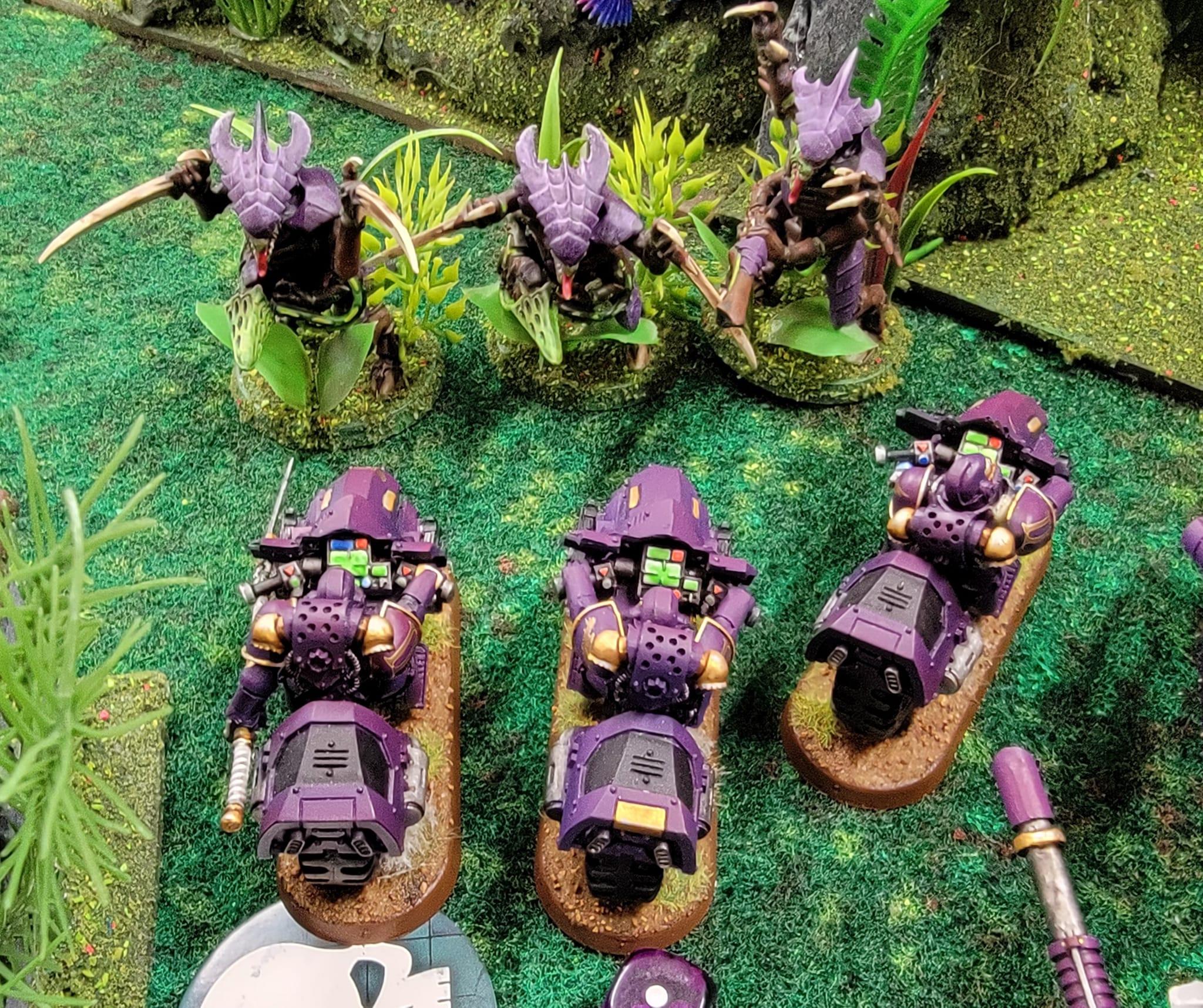 Battle Report, Chaos Space Marines, Emperor's Children, Tyranids, Warhammer 40,000