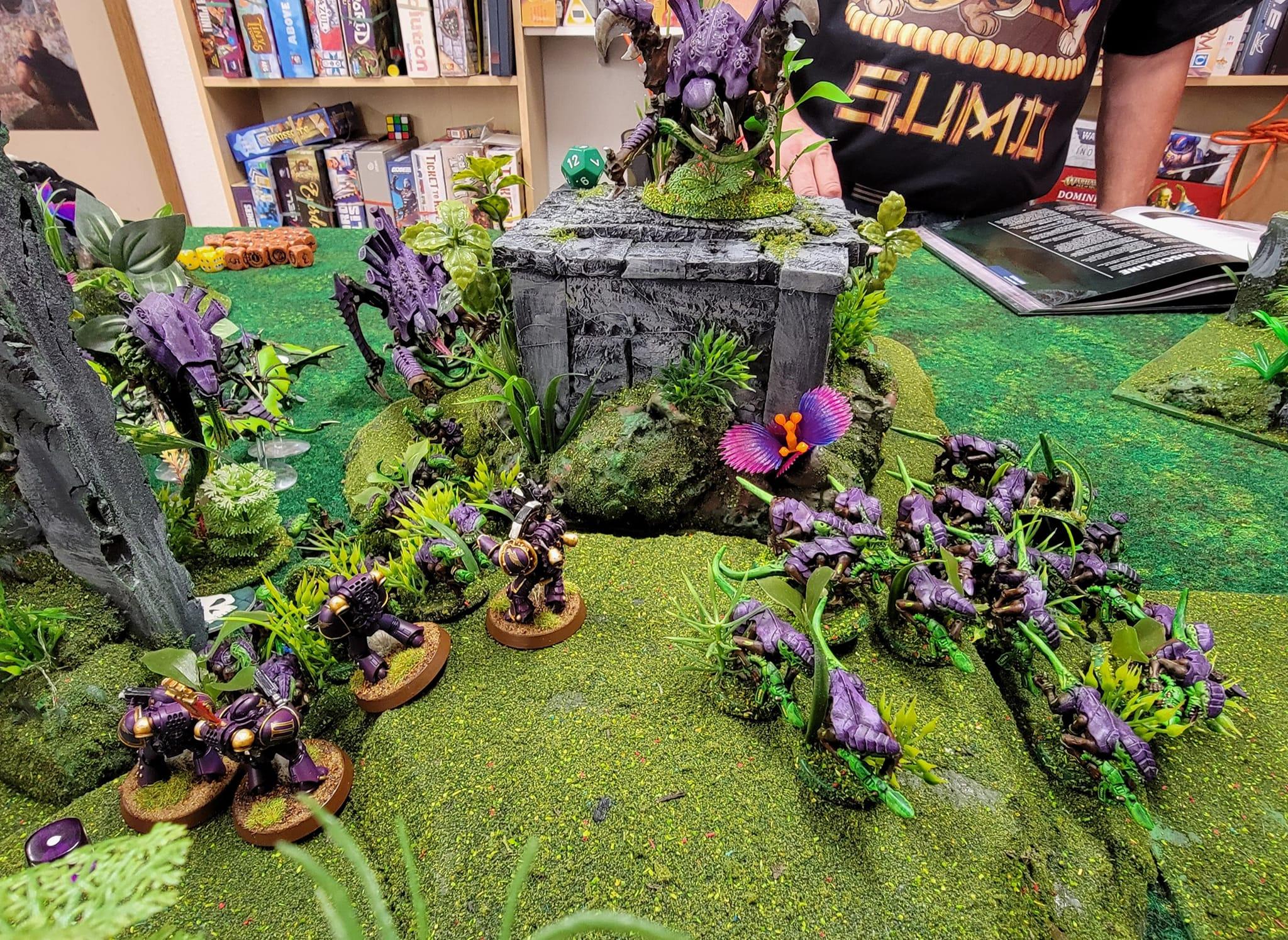Battle Report, Chaos Space Marines, Emperor's Children, Tyranids, Warhammer 40,000